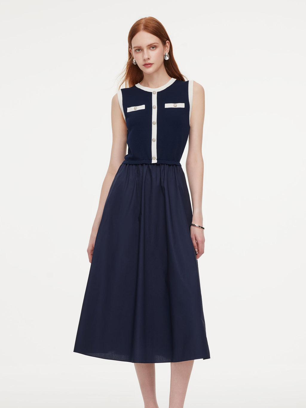 Lyocell-Cotton Maxi Dress