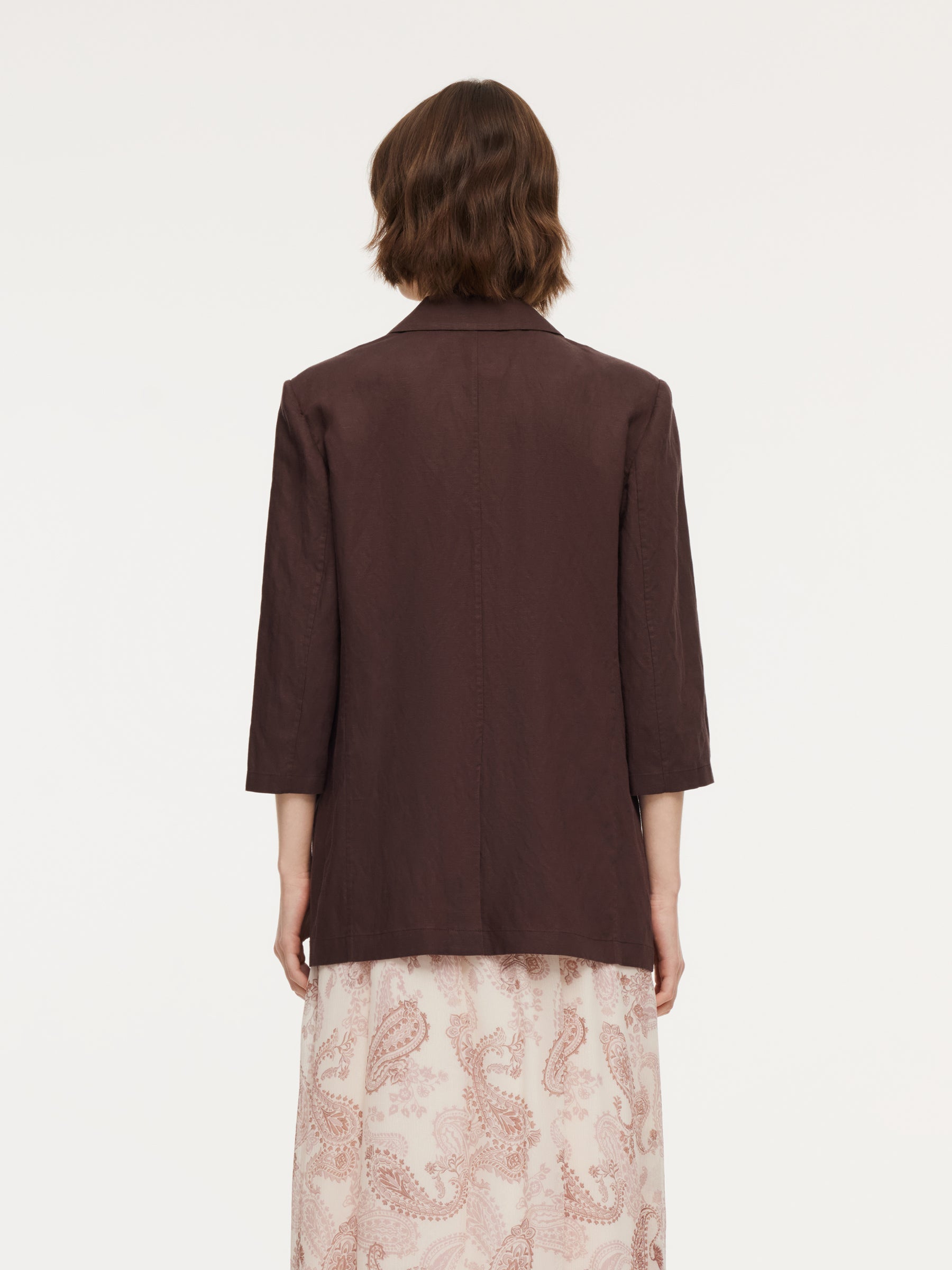 Linen Blend Blazer