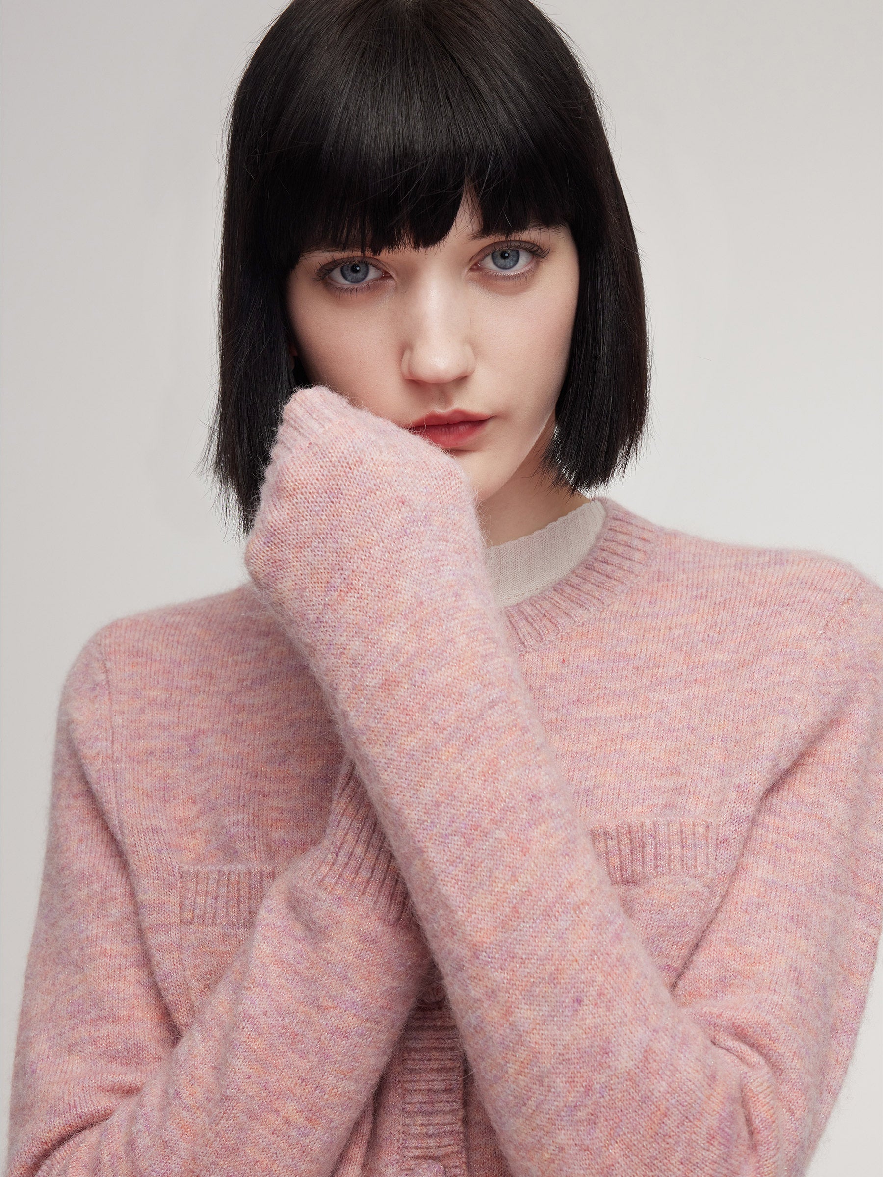 Alpaca-Wool Crochet Cardigan