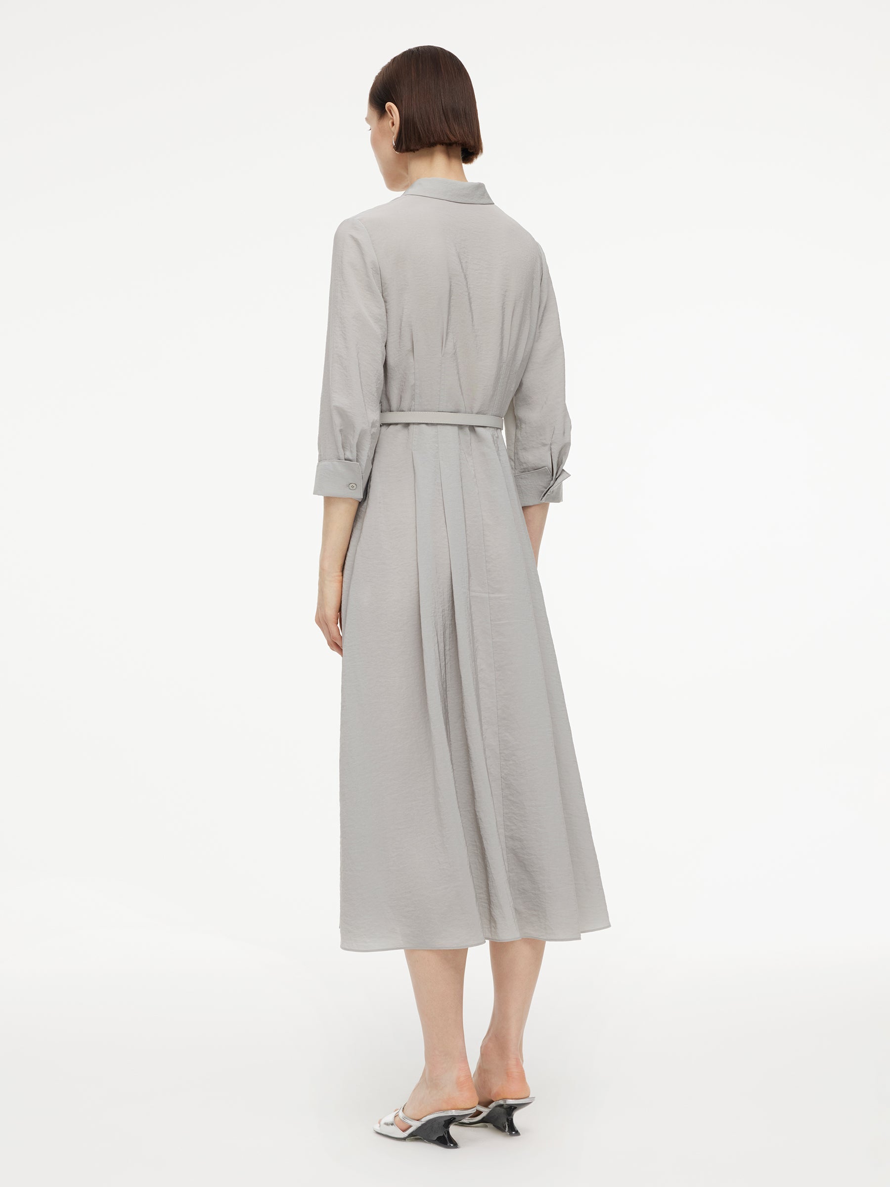 Triacetate Shirt Dress