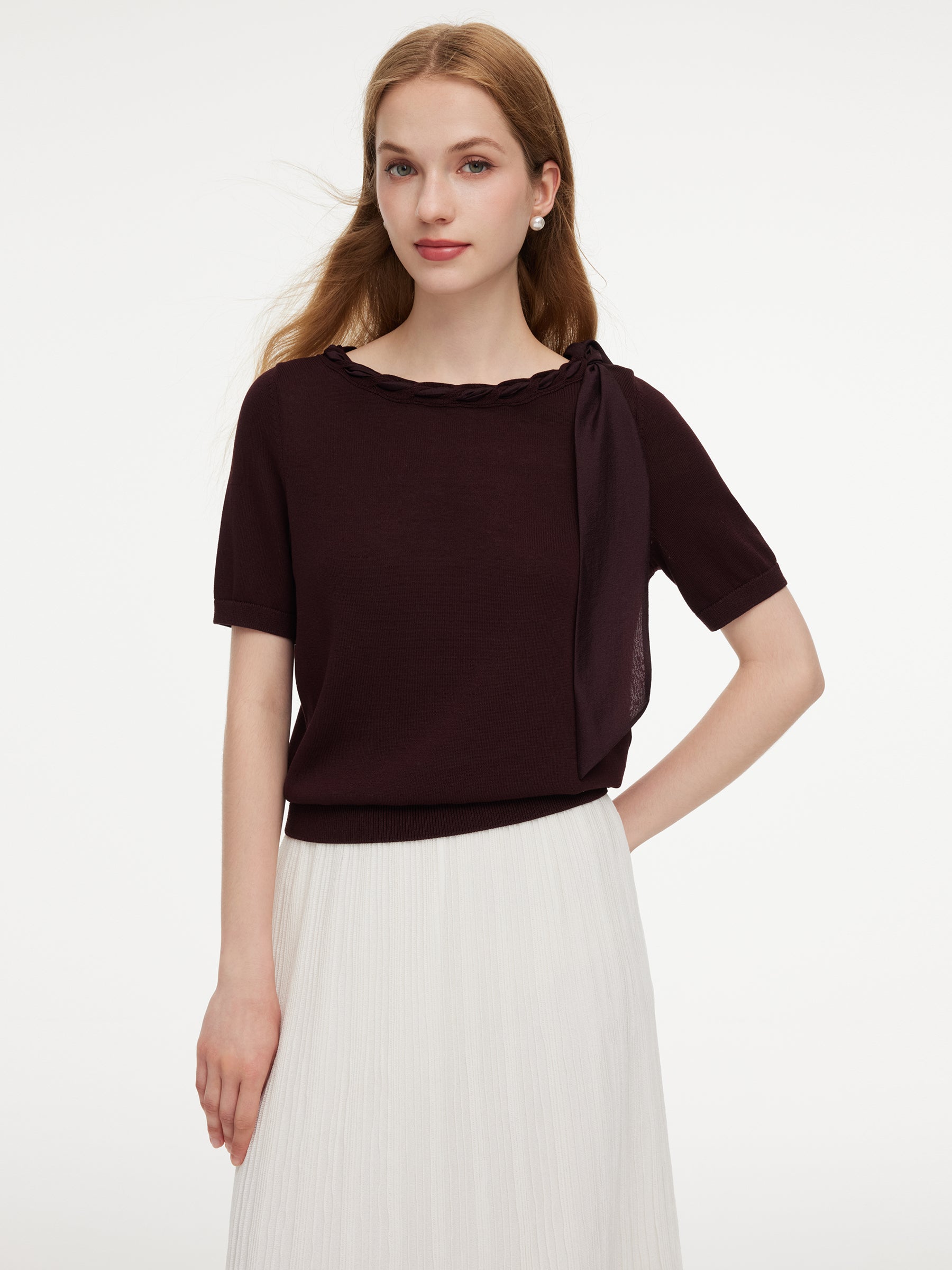 Lyocell Knit Short Sleeve