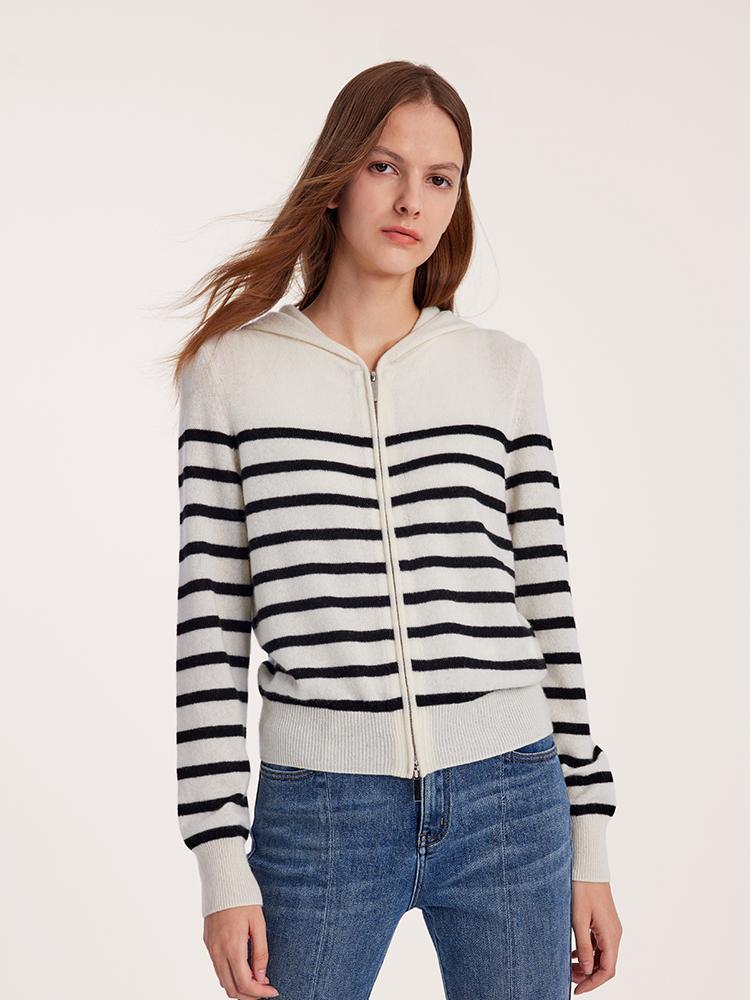 Fitted Zipper Cashmere