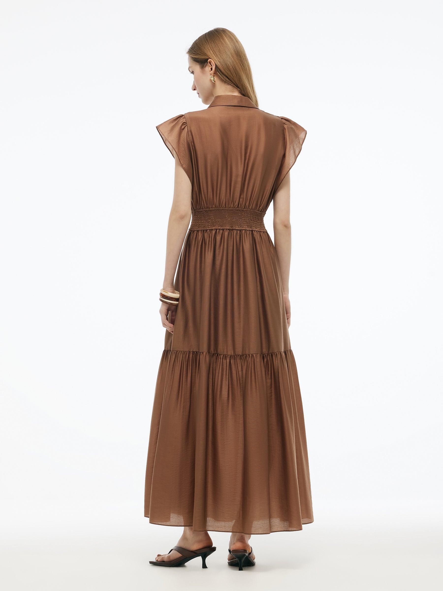 Ruffled Maxi Dress