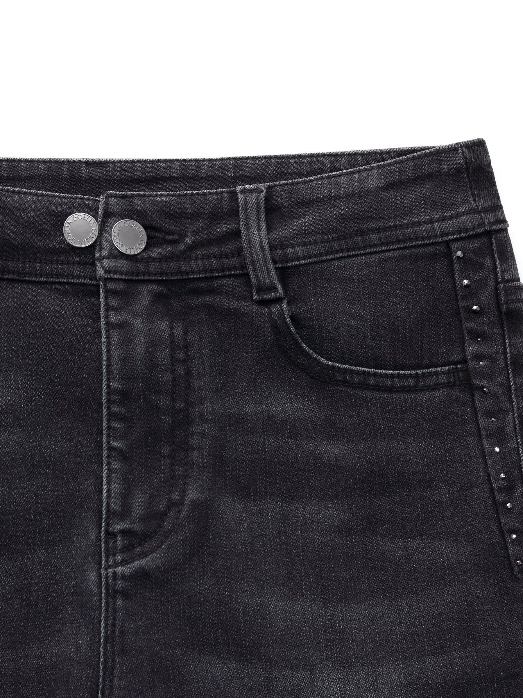 Micro-Flare Leg-elongating Jeans