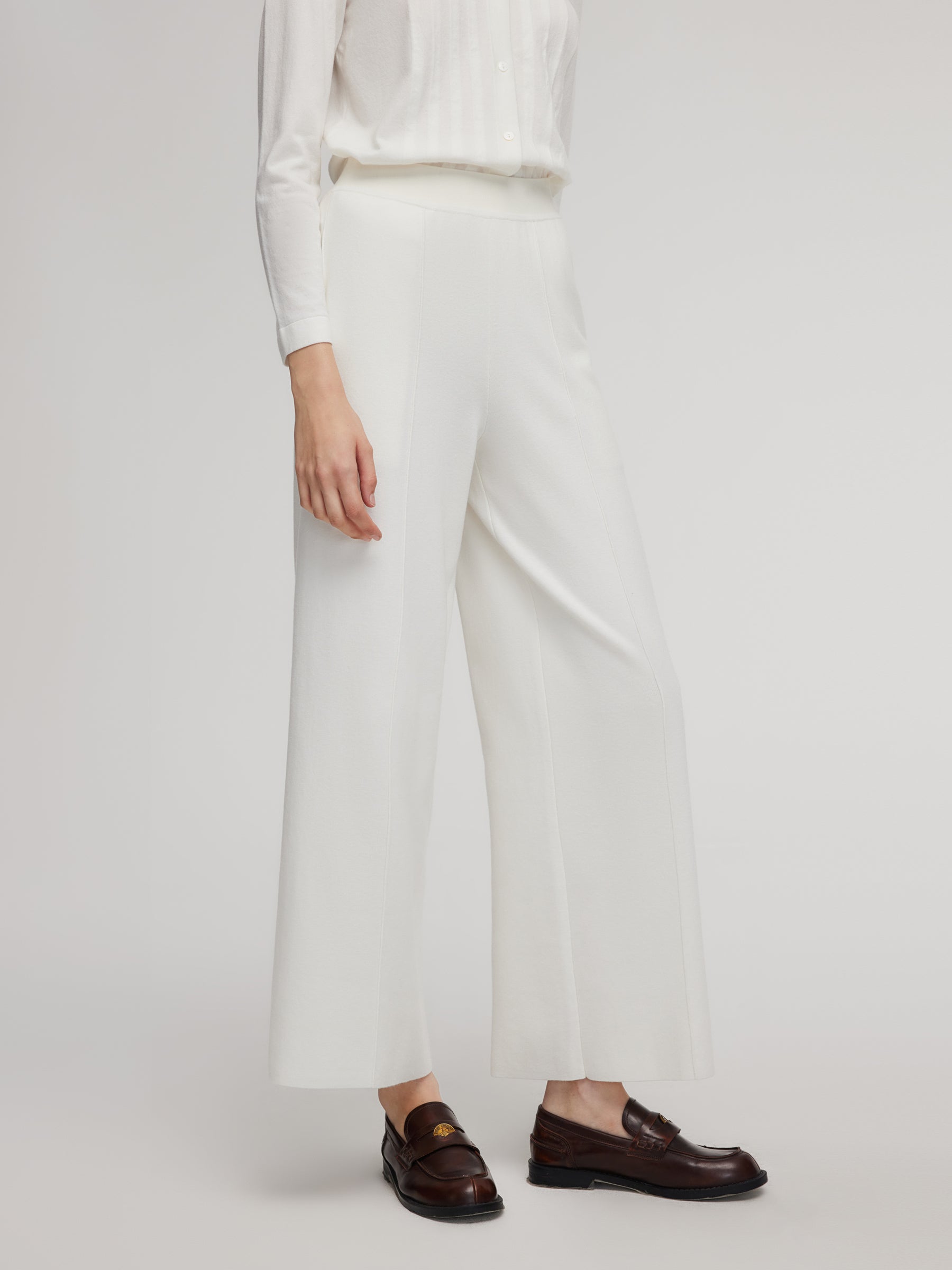 Tencel-Nylon Wide Leg