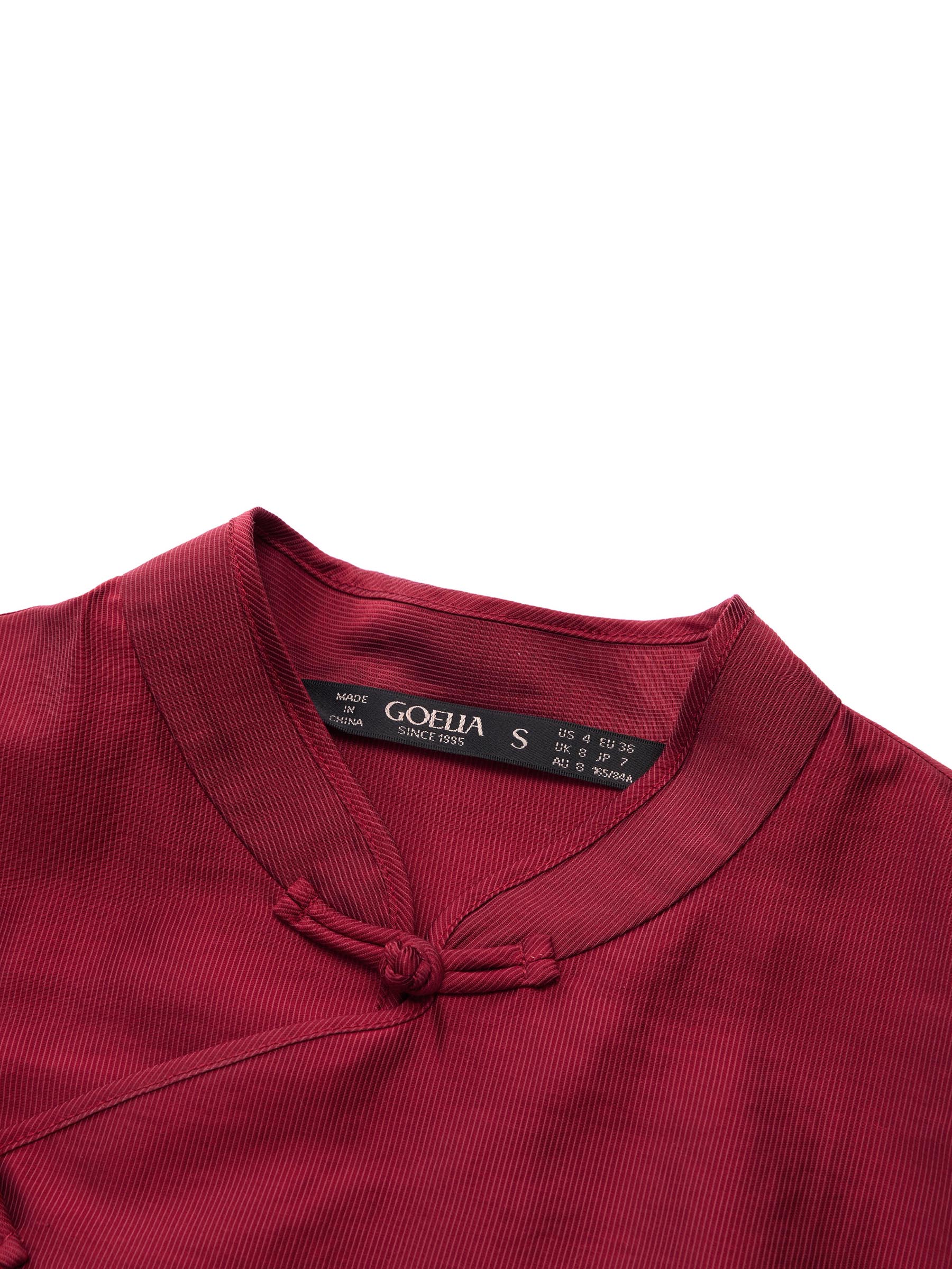 Tencel Qipao Mini Dress