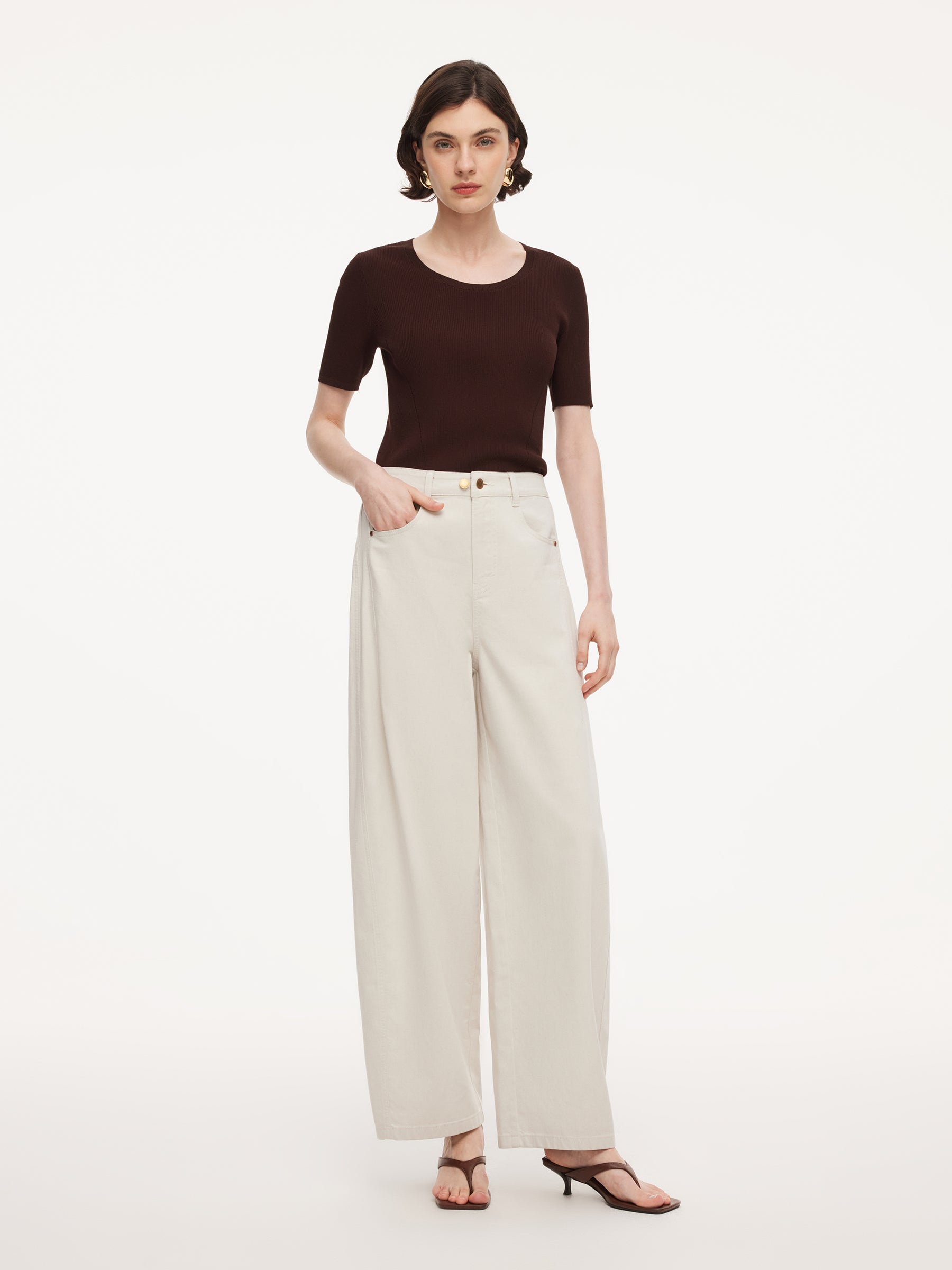 Lyocell Detachable Sailor Collar