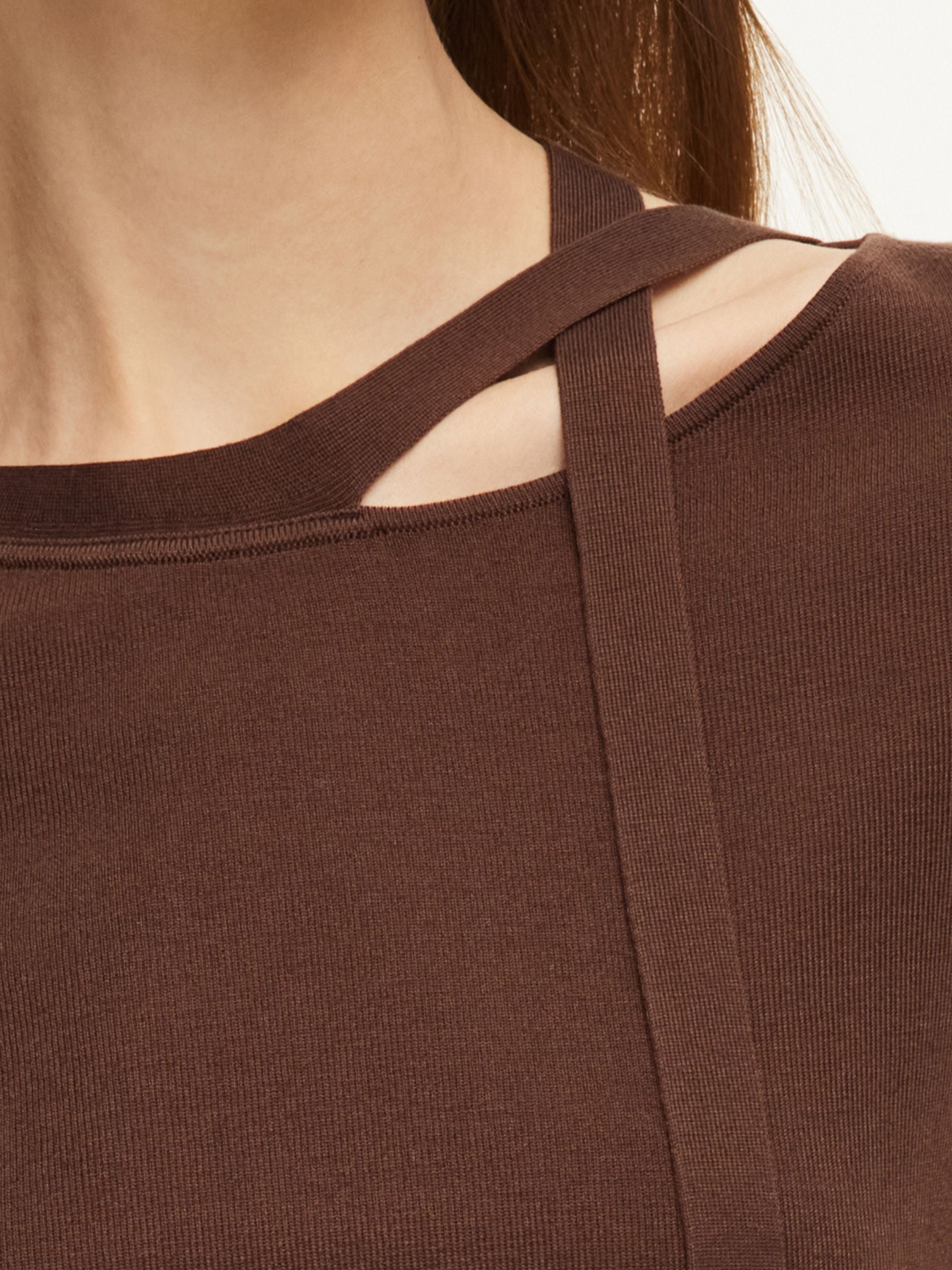 Waist Ruching with Ribbon