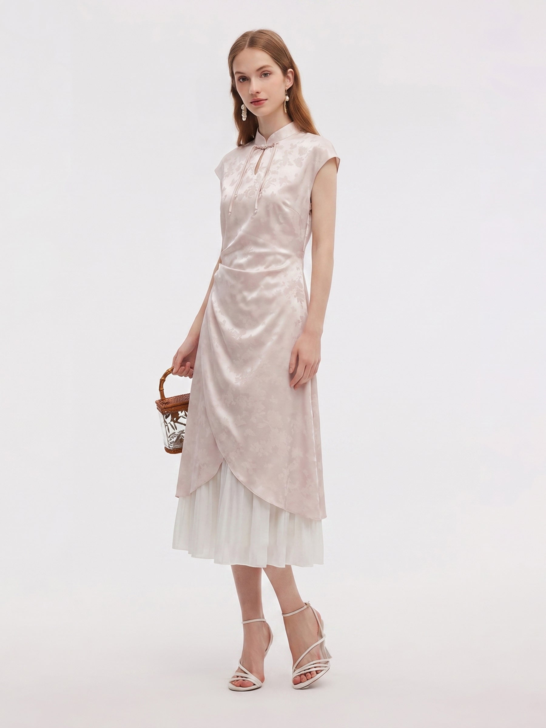 Jacquard Qipao Dress