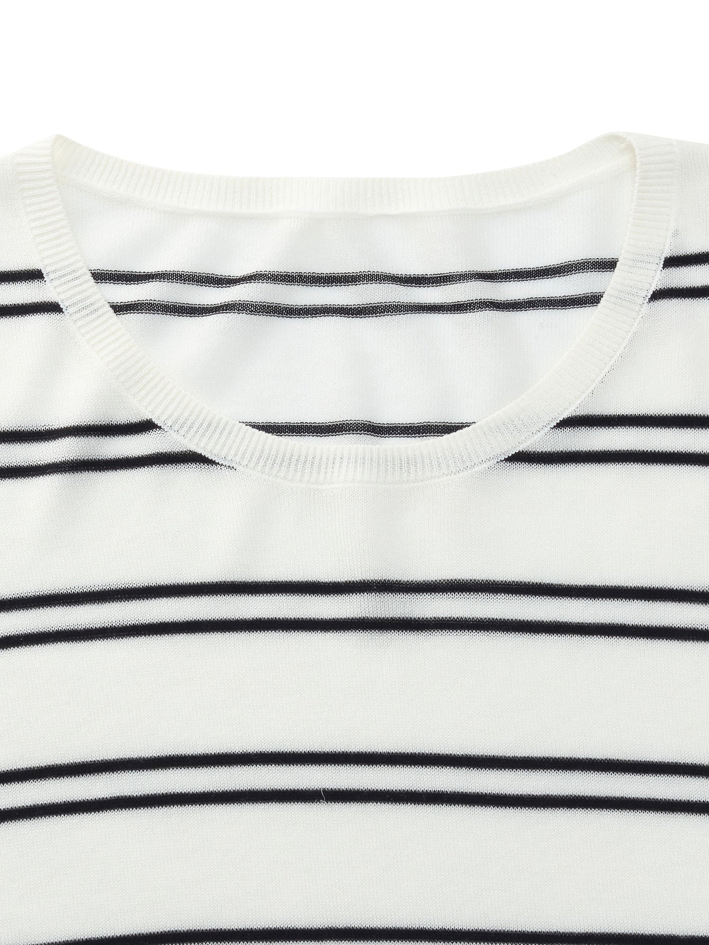 Lyocell-Silk Stripe Knit