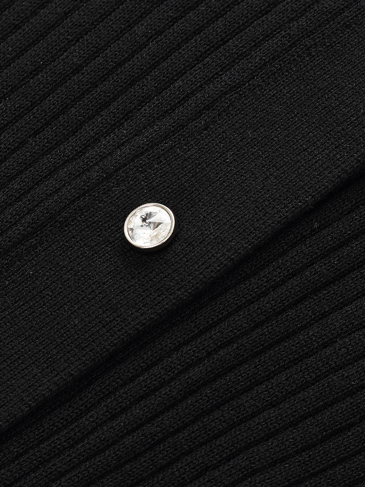 Tencel-Silk V-Neck Cardigan