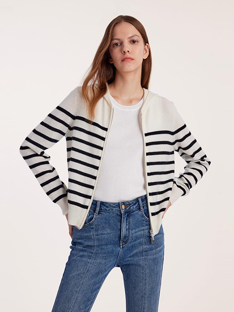 Fitted Zipper Cashmere