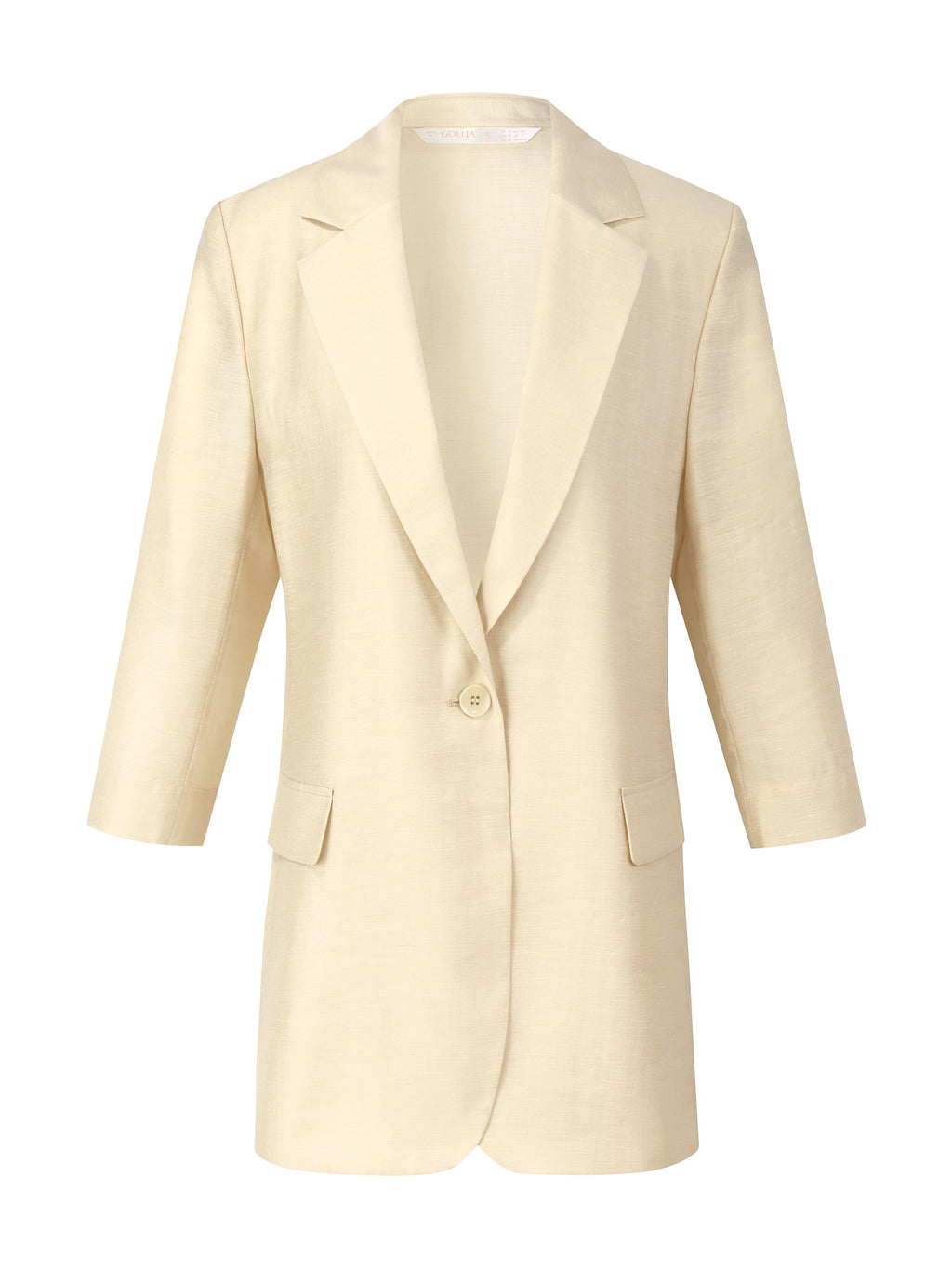 Tencel-Acetate 3/4 Blazer