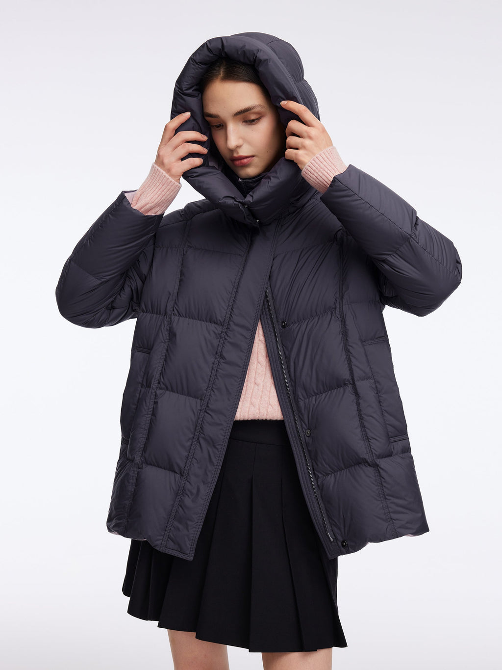 Detachable Hood Lightweight Jacket