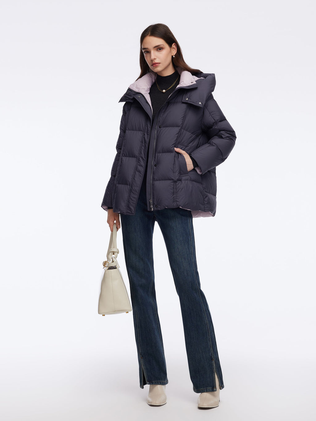 Detachable Hood Lightweight Jacket