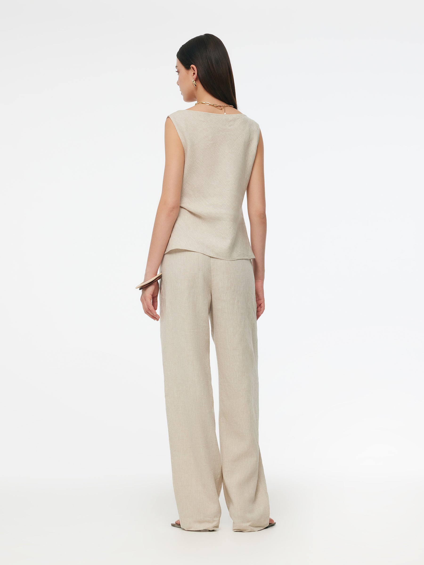 Cowl Neck Feminine Top