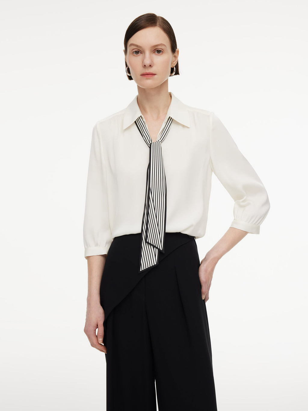 Relaxed Straight Office Shirt