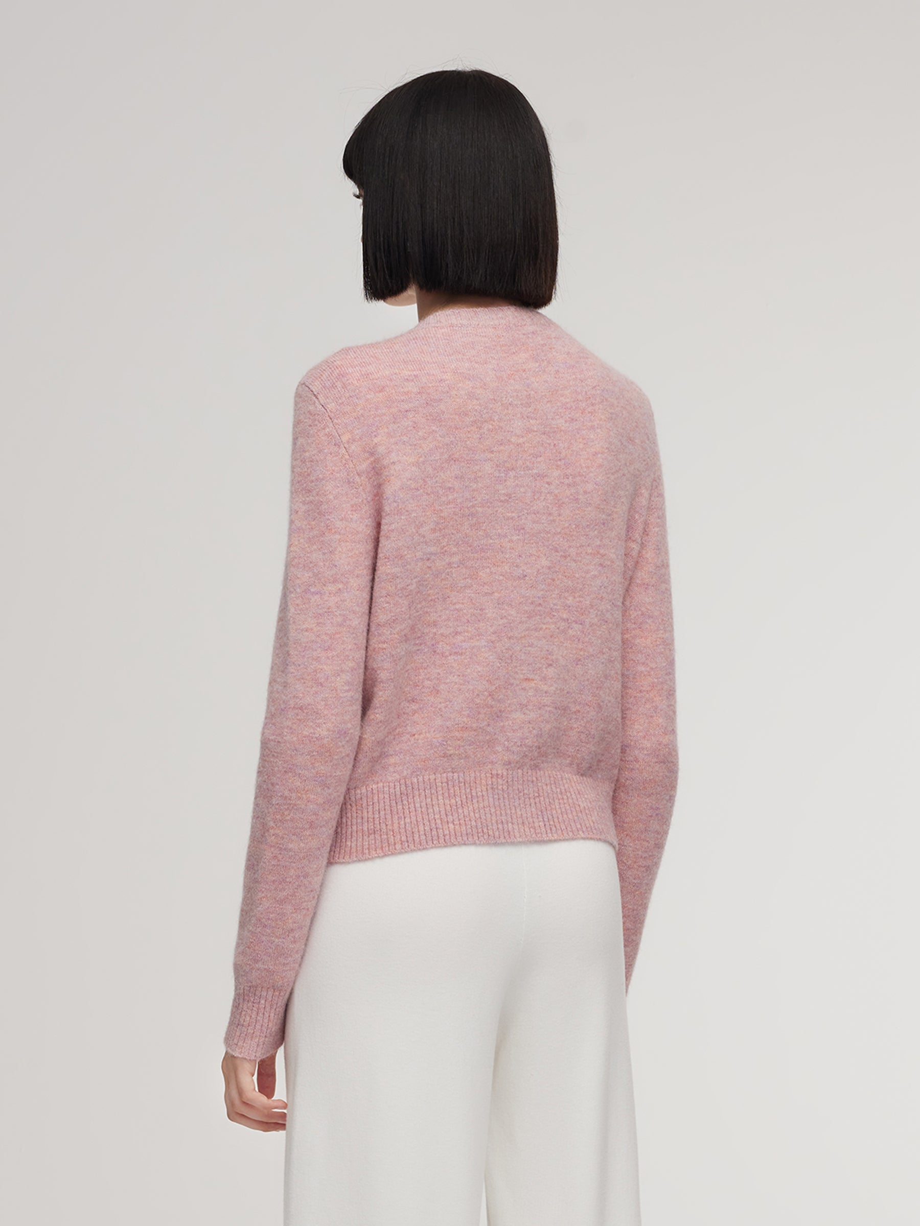 Alpaca-Wool Crochet Cardigan