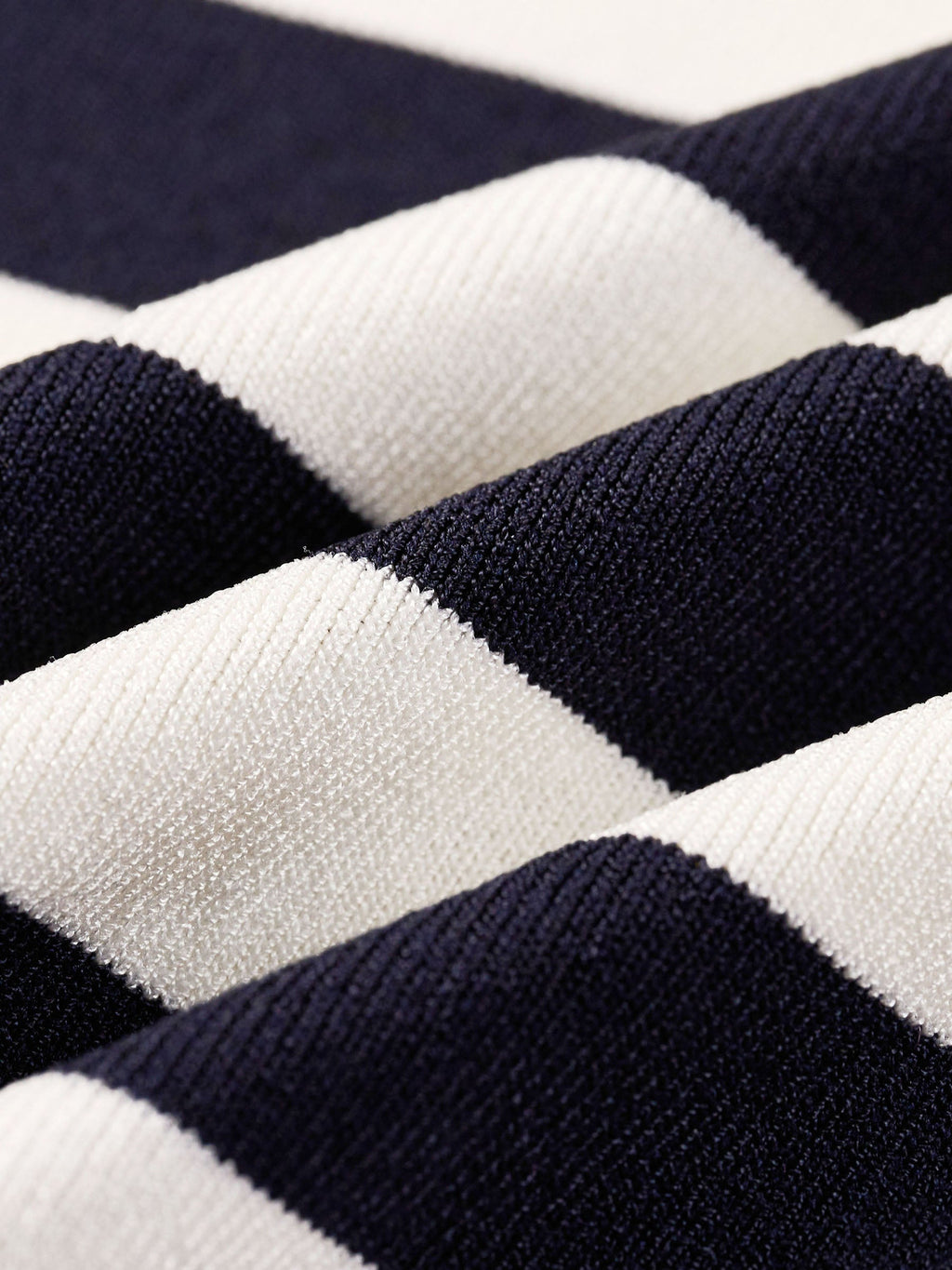Striped Embroidered Cardigan