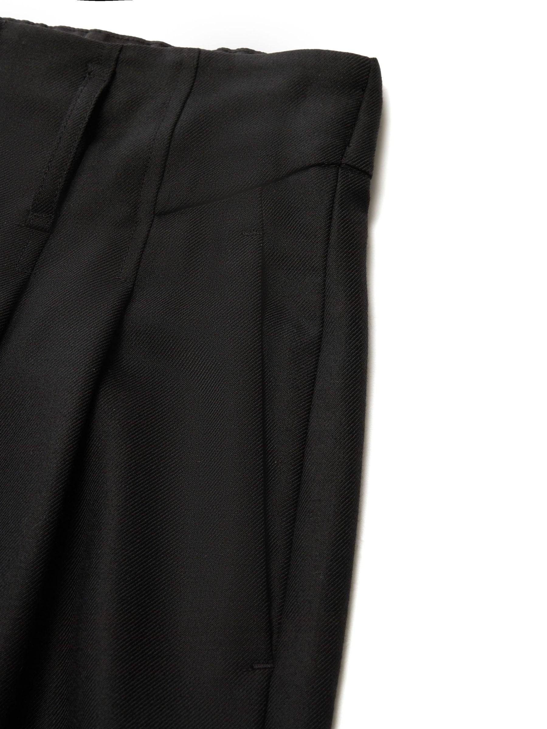 Worsted Wool Straight Leg
