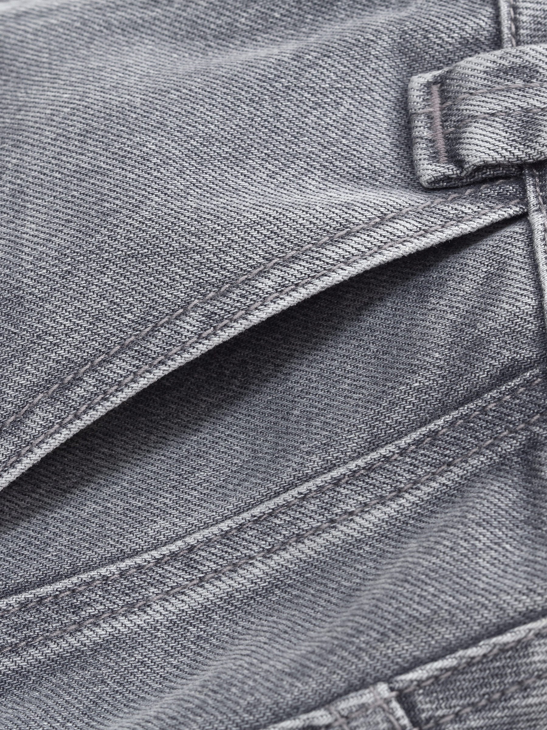Breathable Straight Denim Skirt