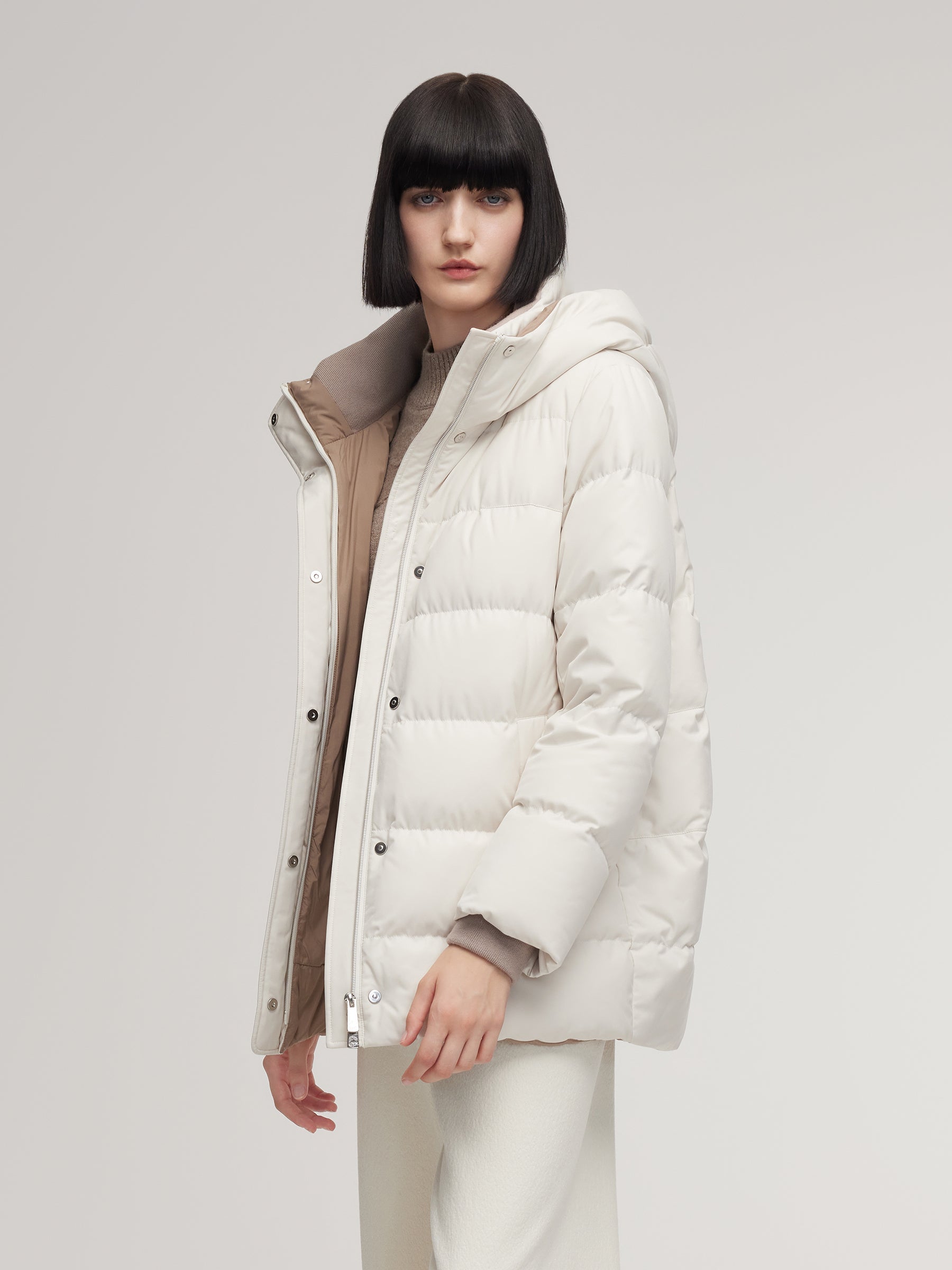 H-Line Mid-Short Coat