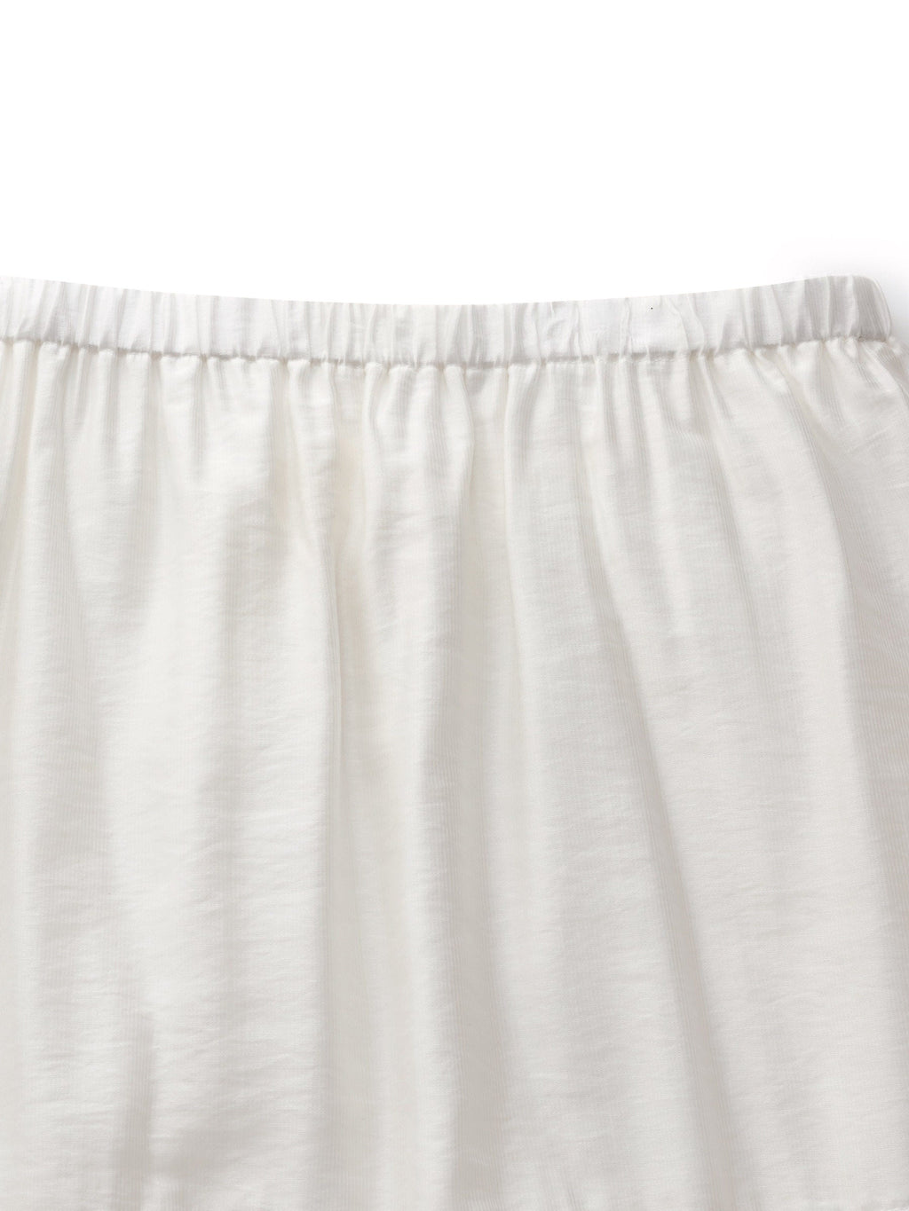 Elastic-Waist Flowing Skirt