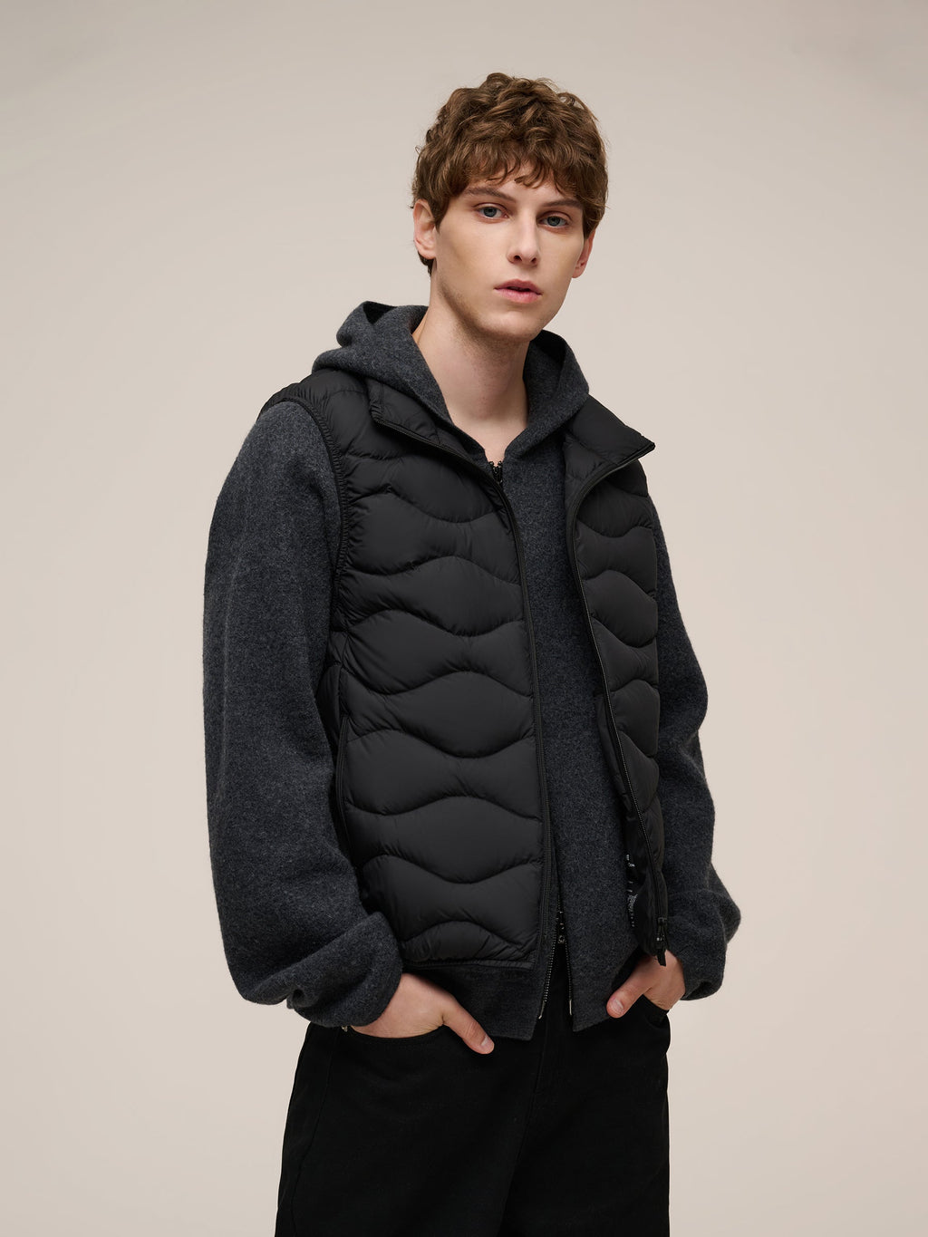 Two-Way Zip Lightweight Vest
