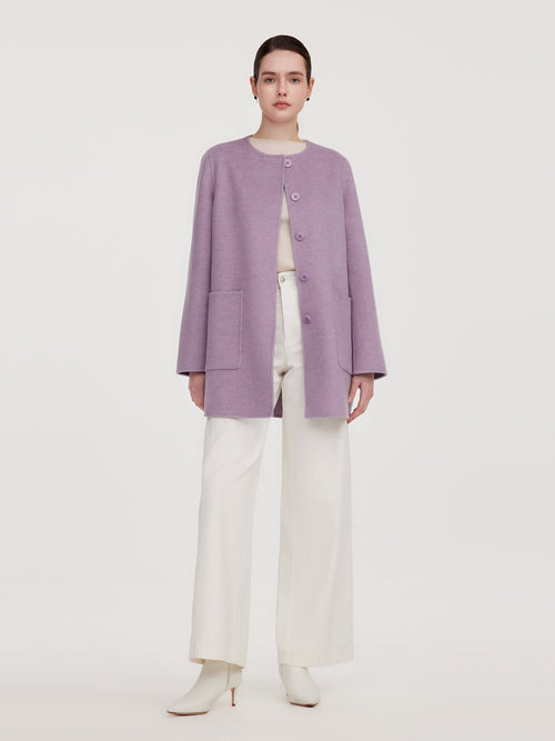 100% Wool Double-Faced Coat