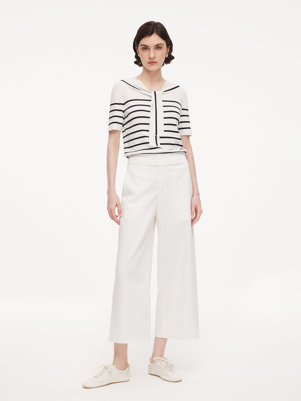 Lyocell Stripe Top