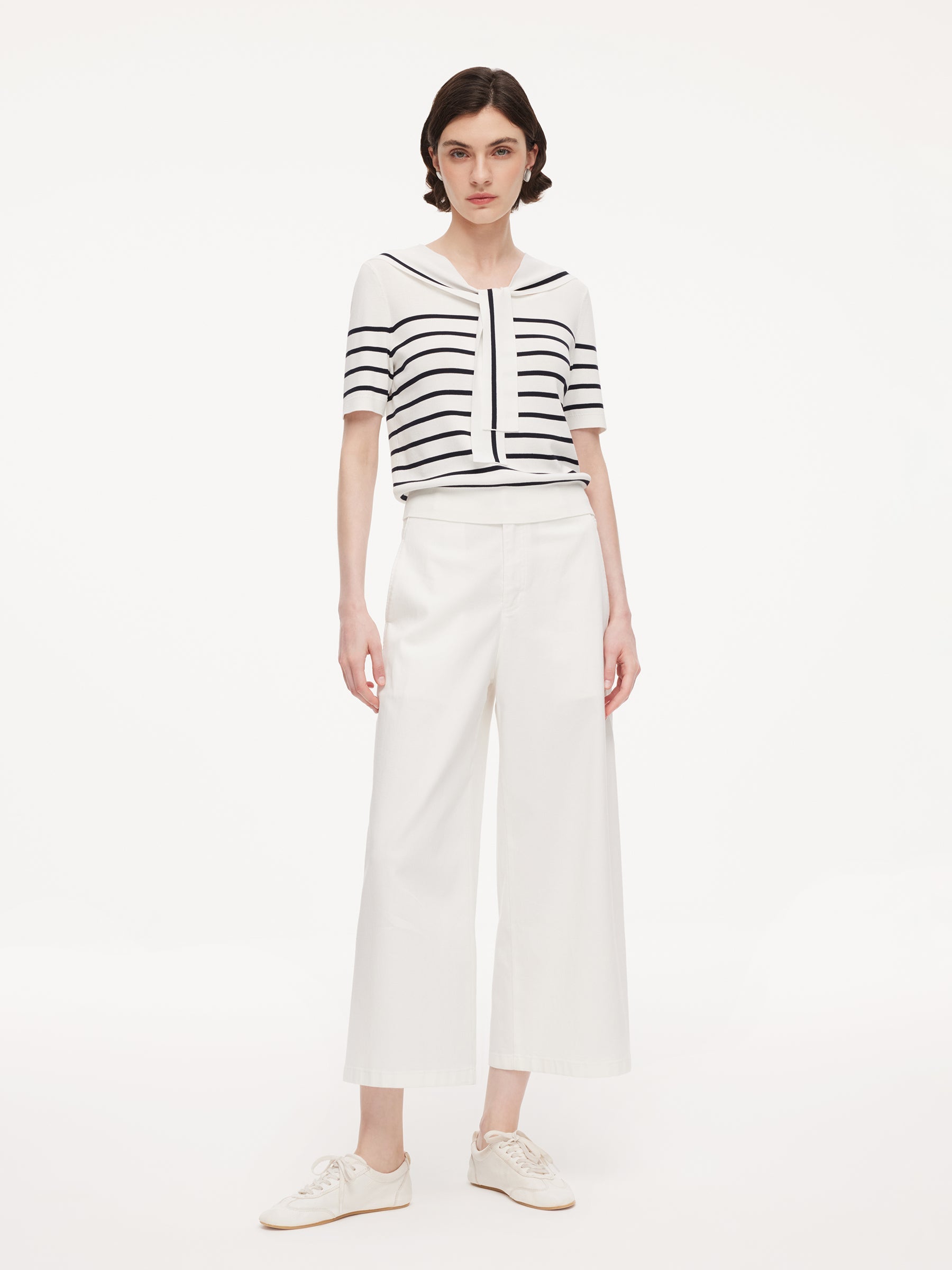 Lyocell Stripe Top