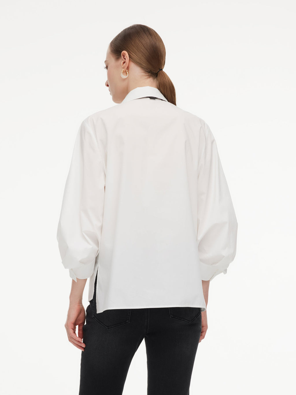 Cotton Puff Sleeve Shirt