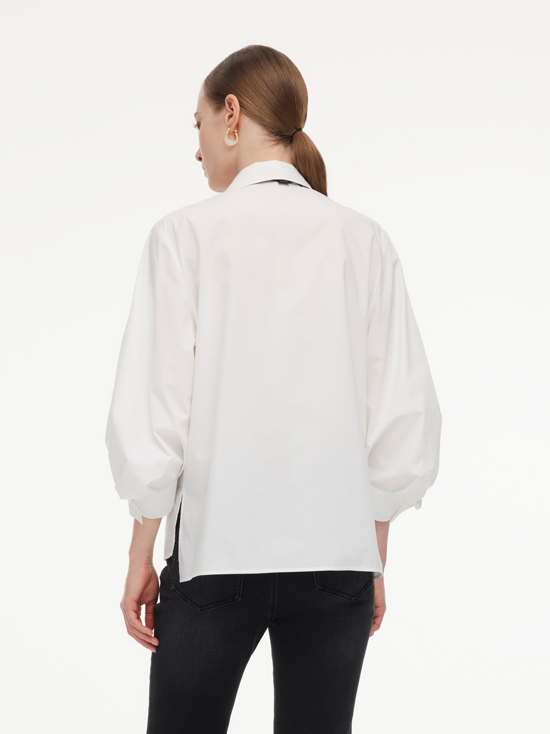 Cotton Puff Sleeve Shirt