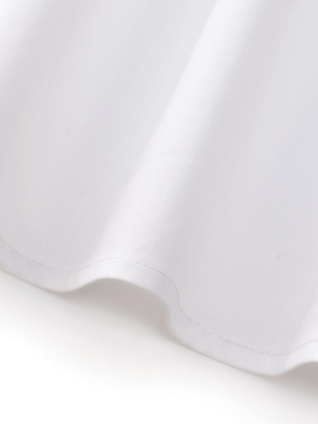 Ruffle Collar Pearl Button Shirt