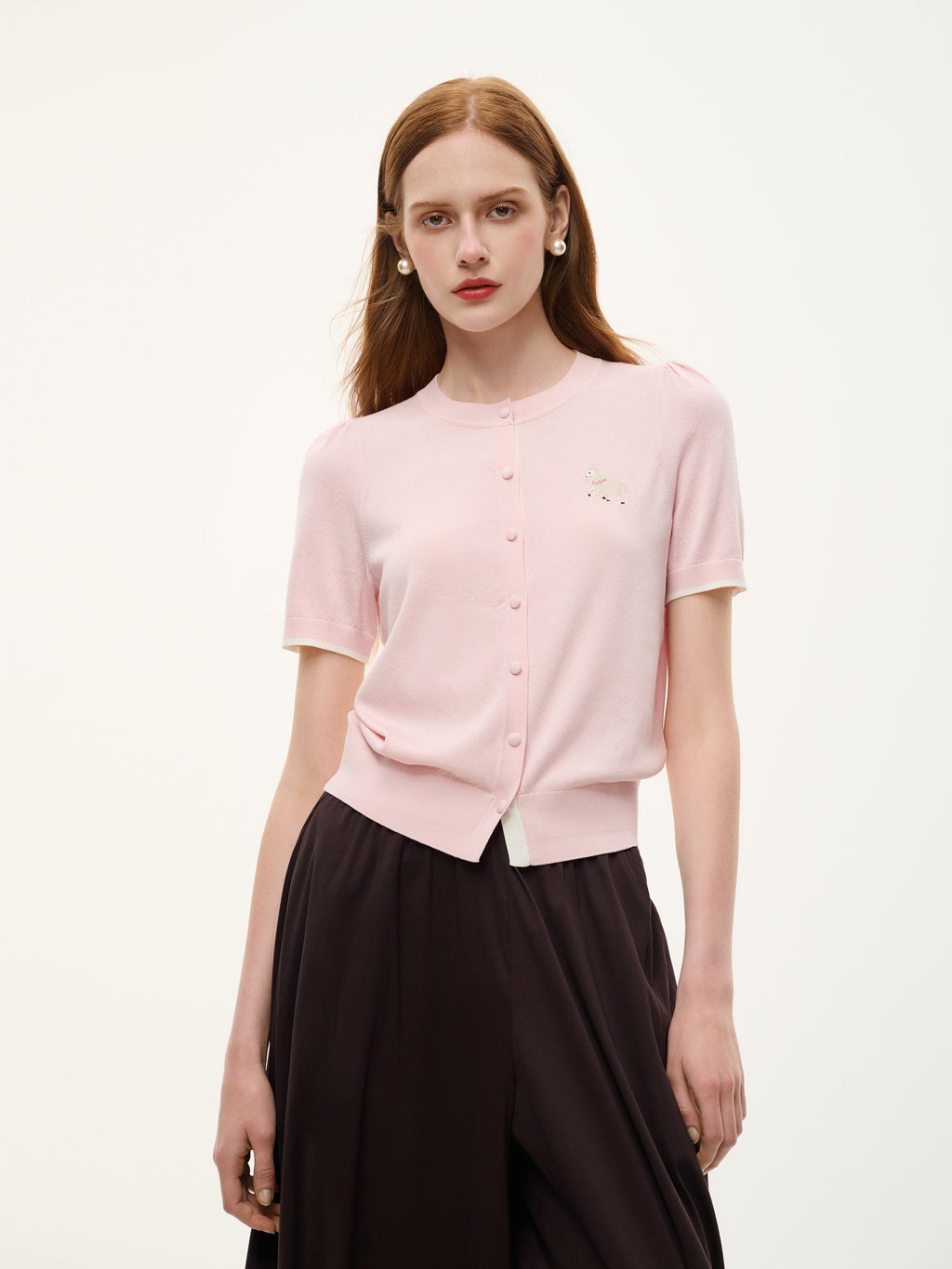 Tencel Pony Cardigan
