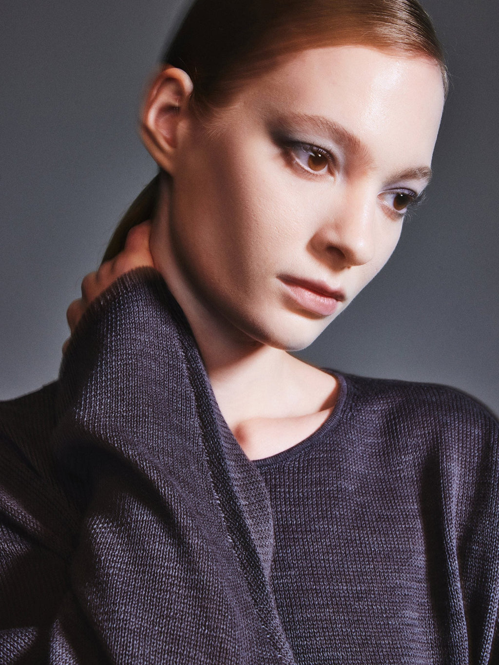 Cotton Linen Longline Sweater