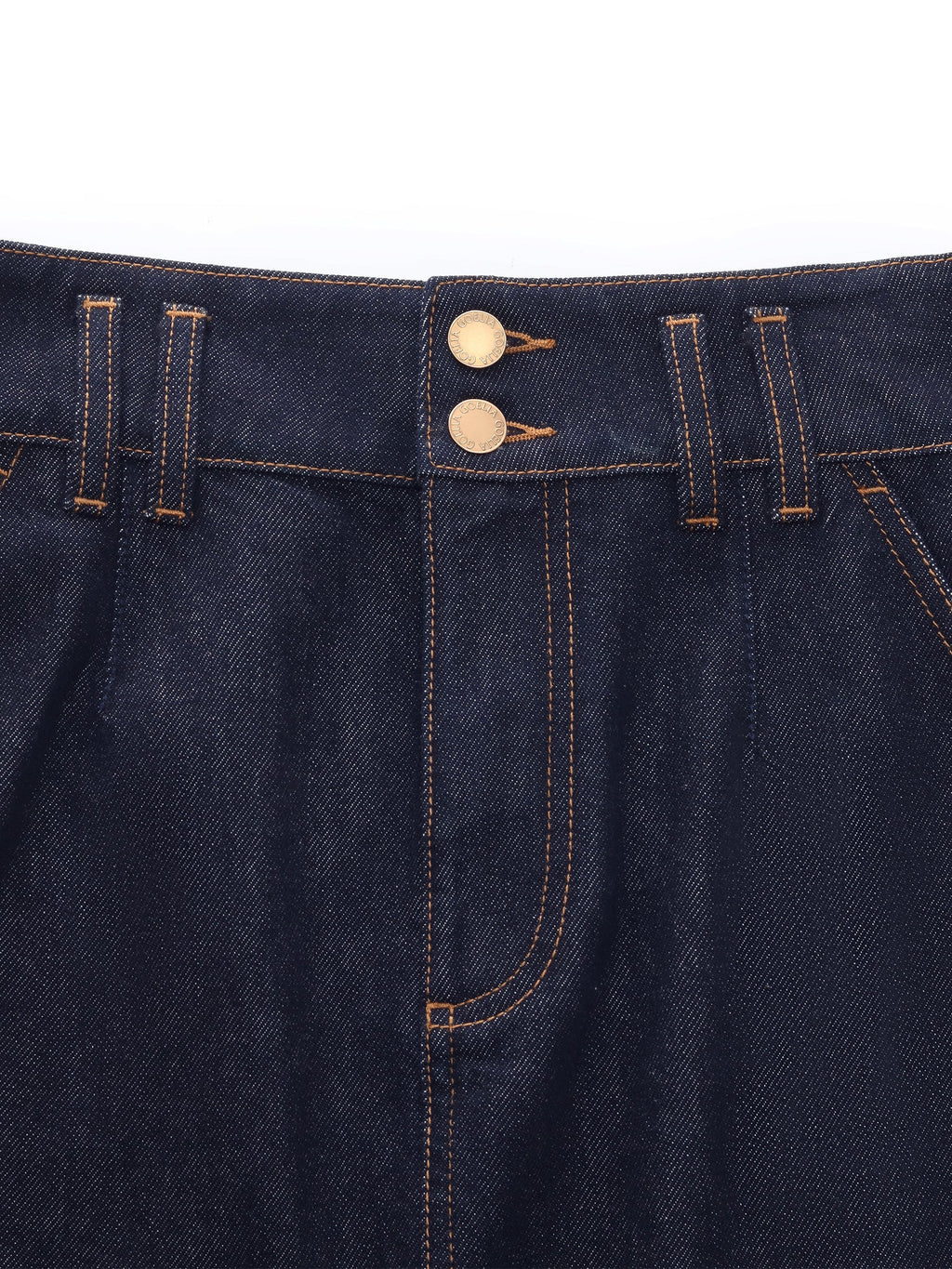 Double-Button A-Line Vintage