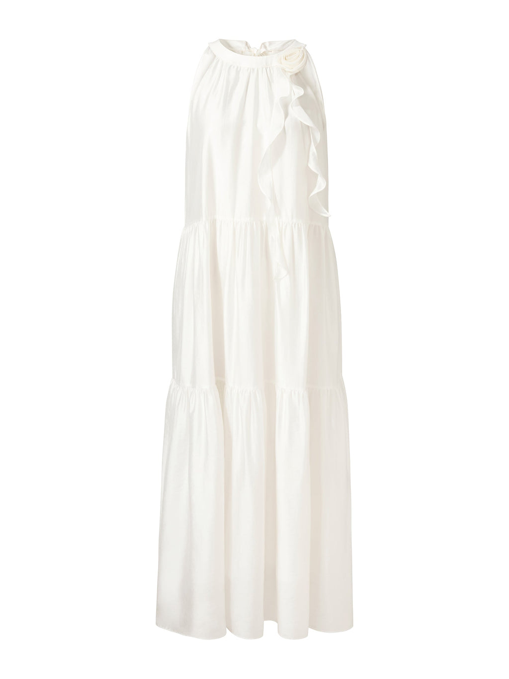 Tencel Halter Romantic Dress