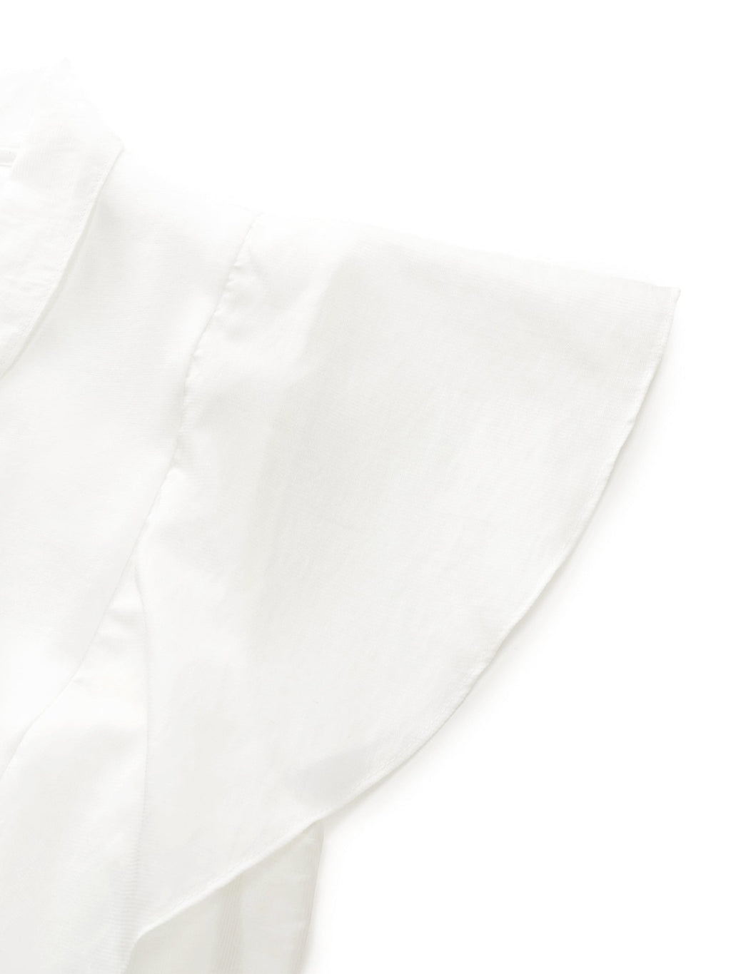 Cotton Ruffle Cap Sleeve