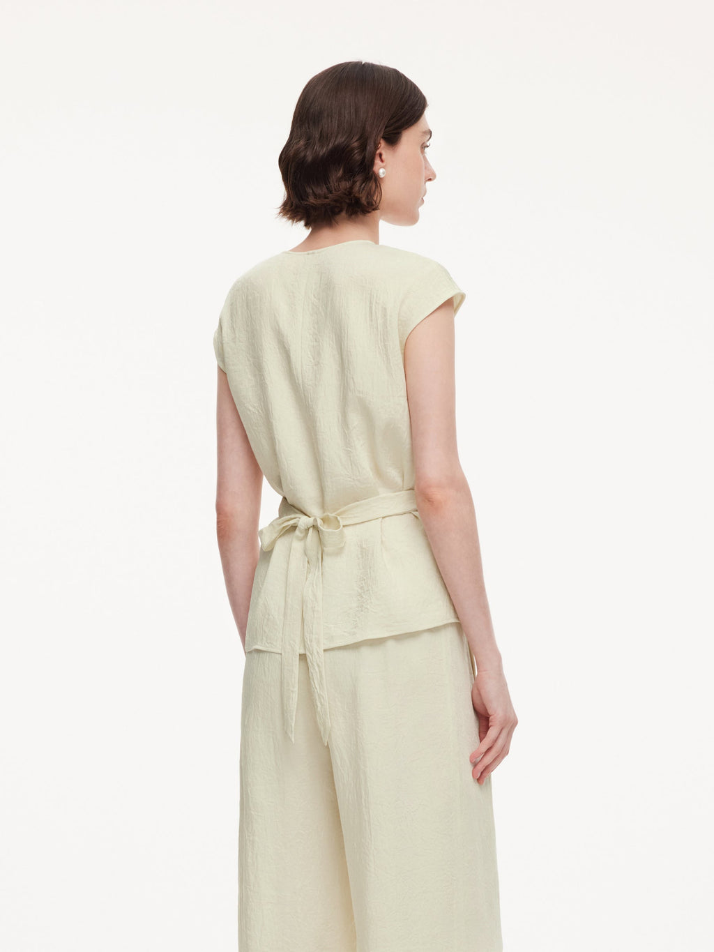 Pearlescent Acetate Tie Top