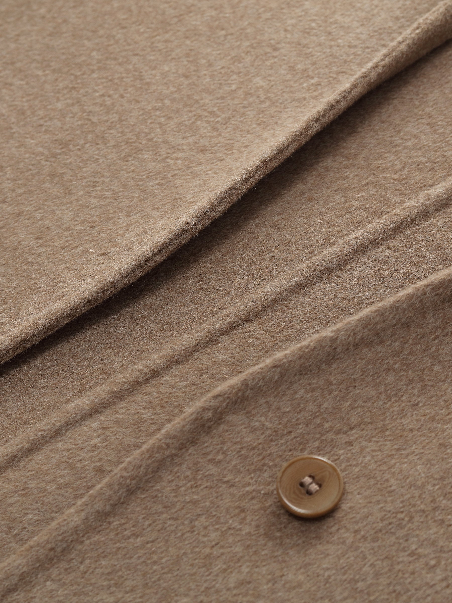 Scarf Collar H-Line Coat