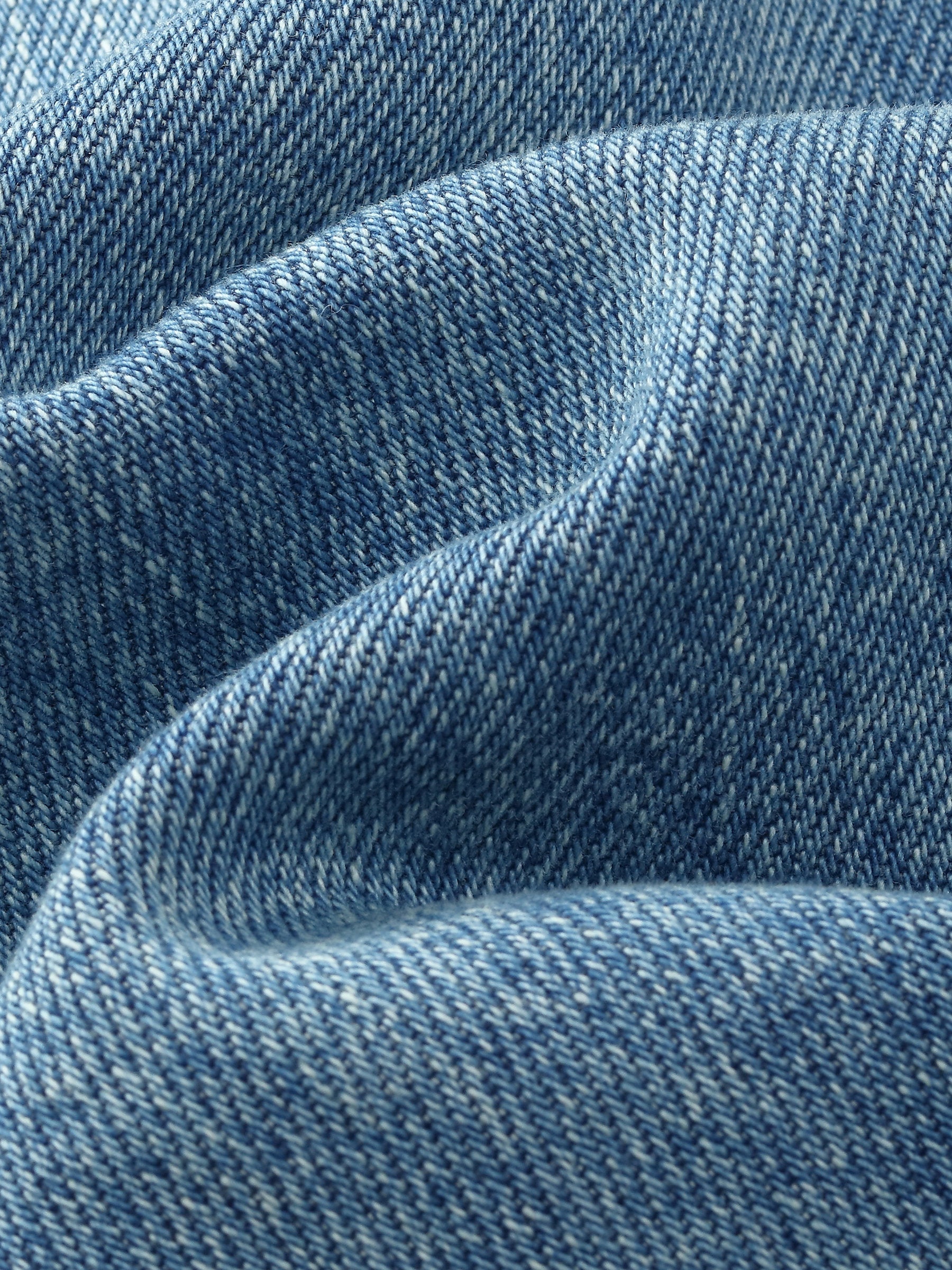 Lyocell-Cotton Denim Skirt