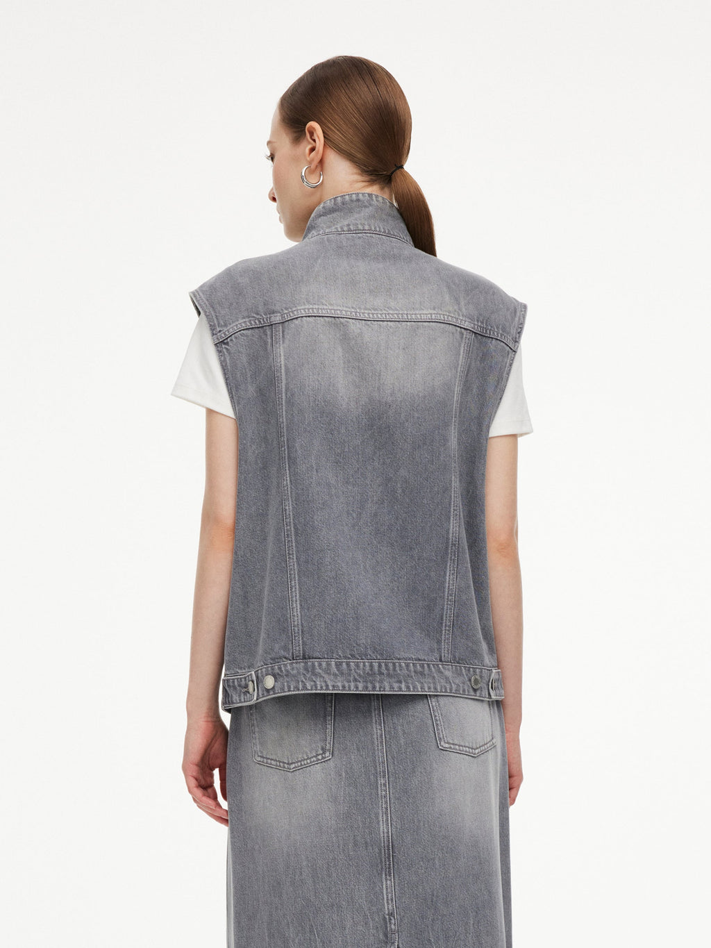 Lyocell-Cotton Vintage Vest