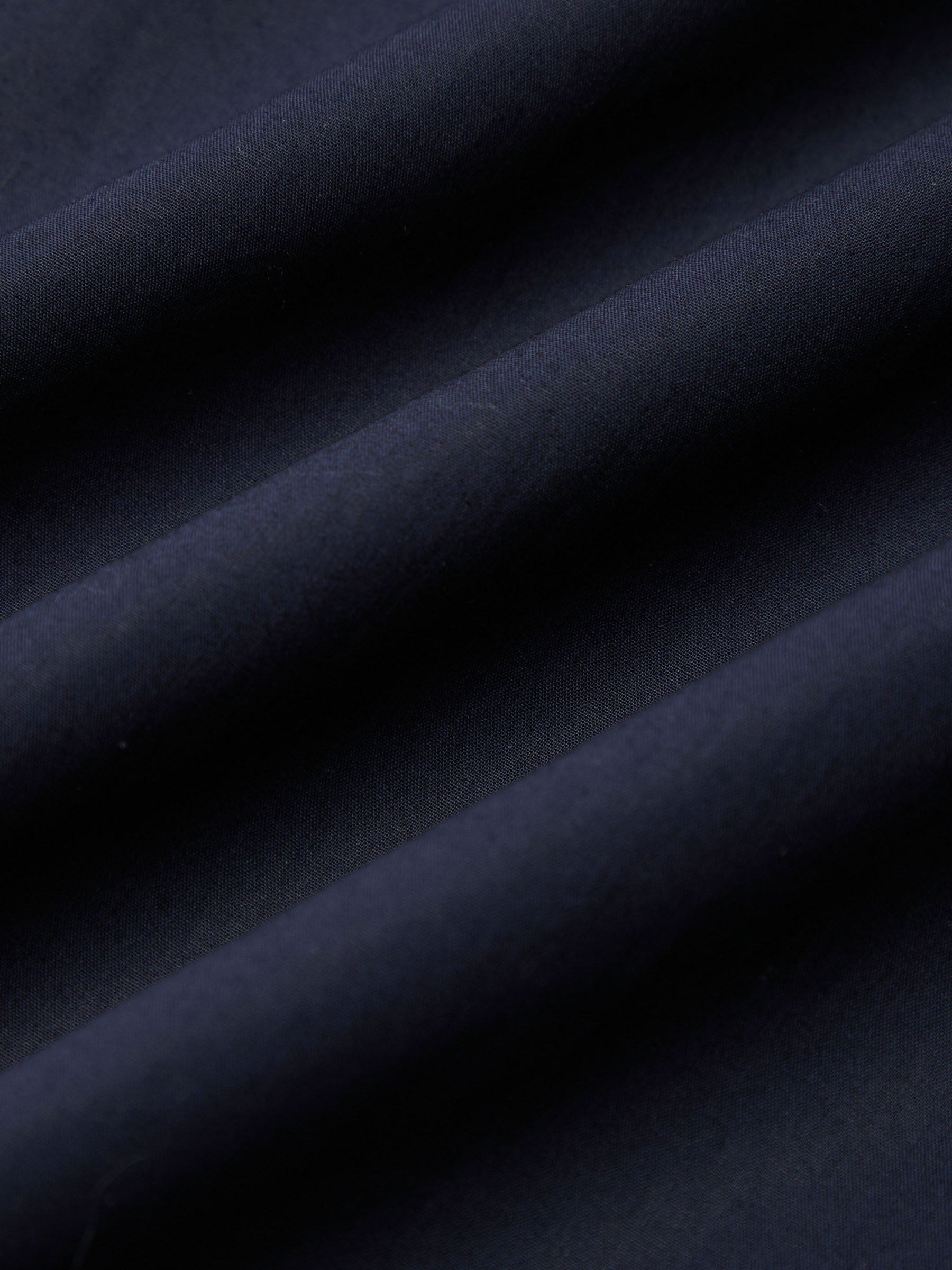 Dark Navy Bubble Hem Dress