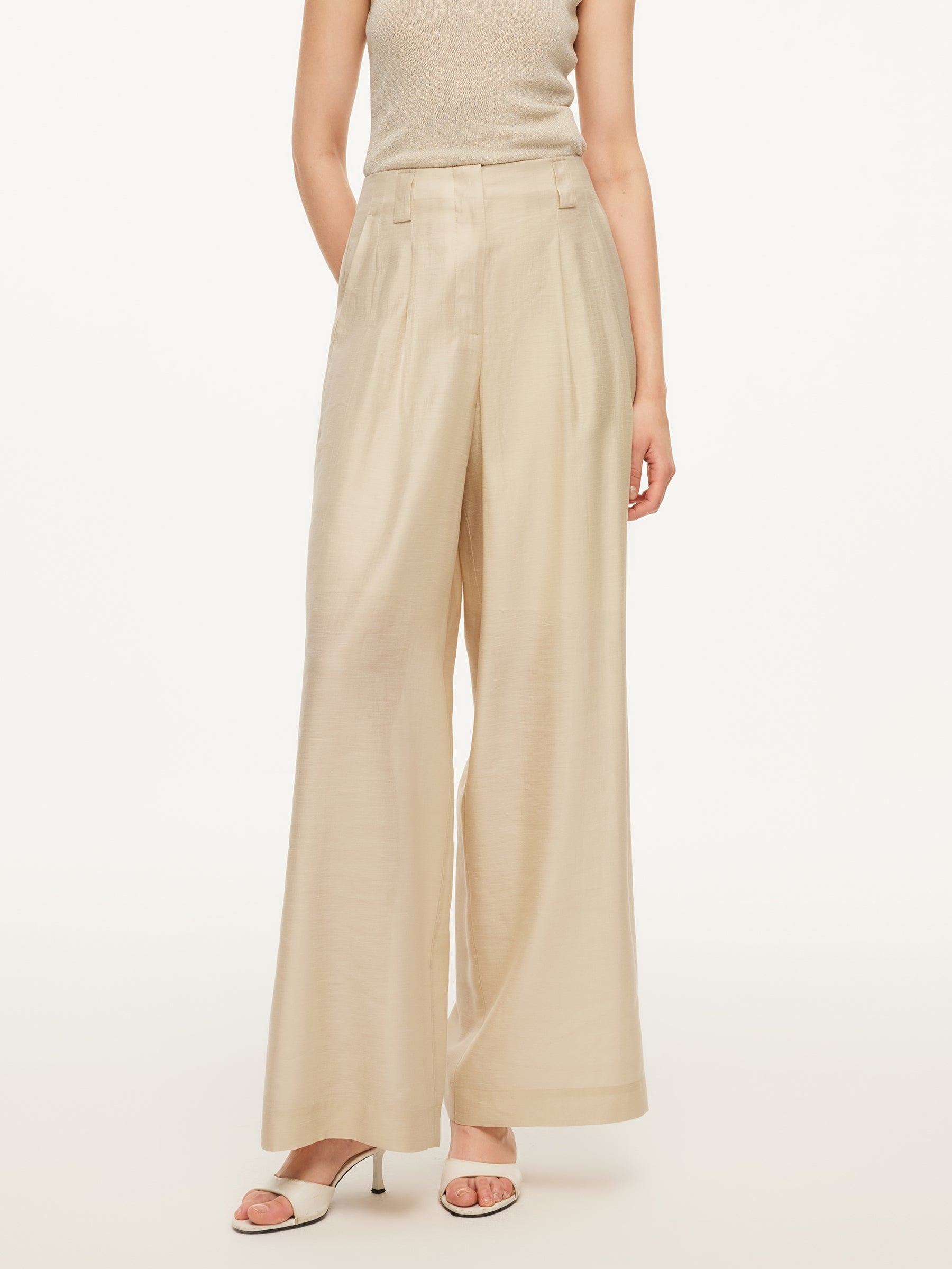 Fluid-Cool Office Straight Pants