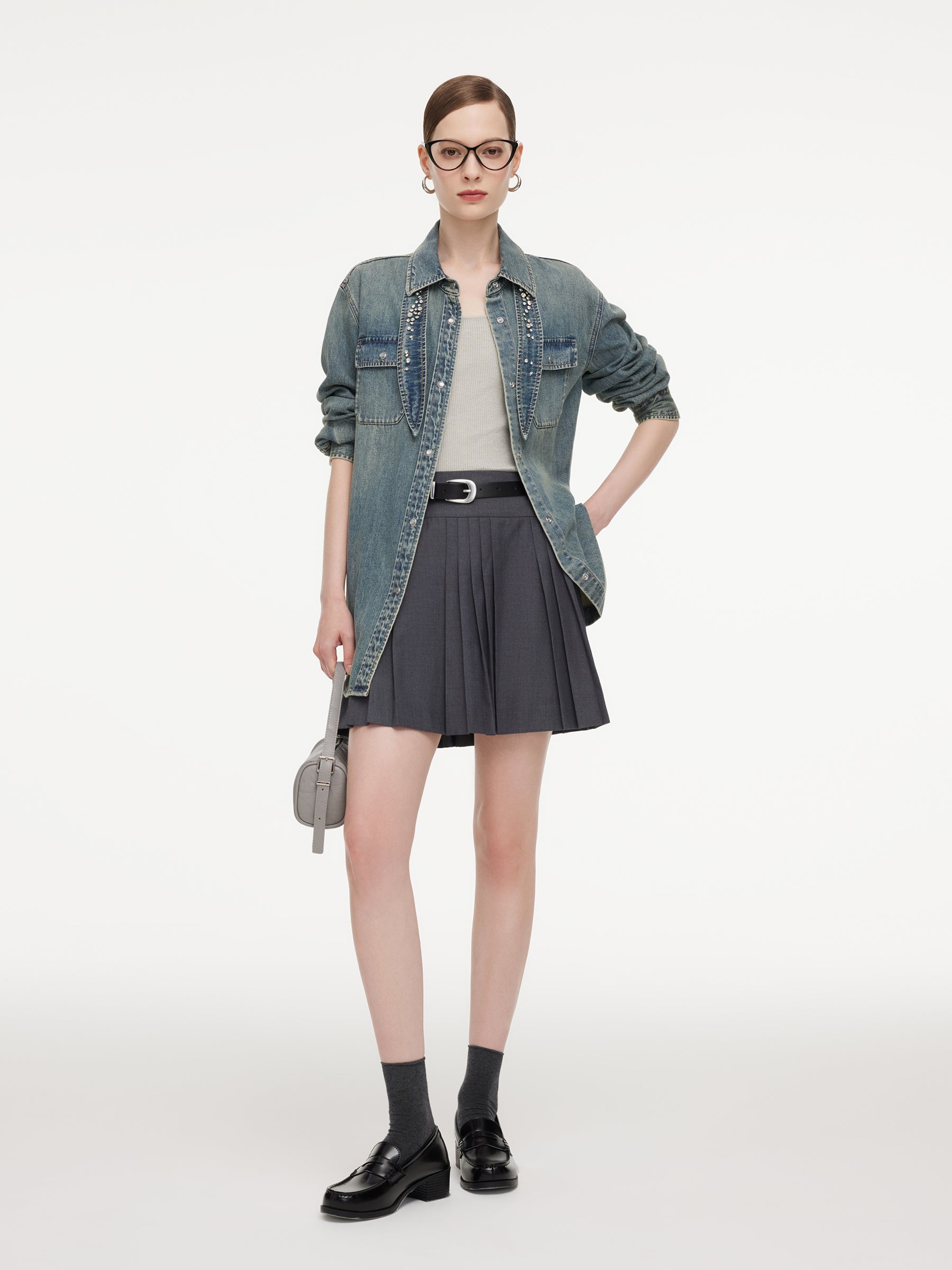 Tencel Cotton H-Line Shirt