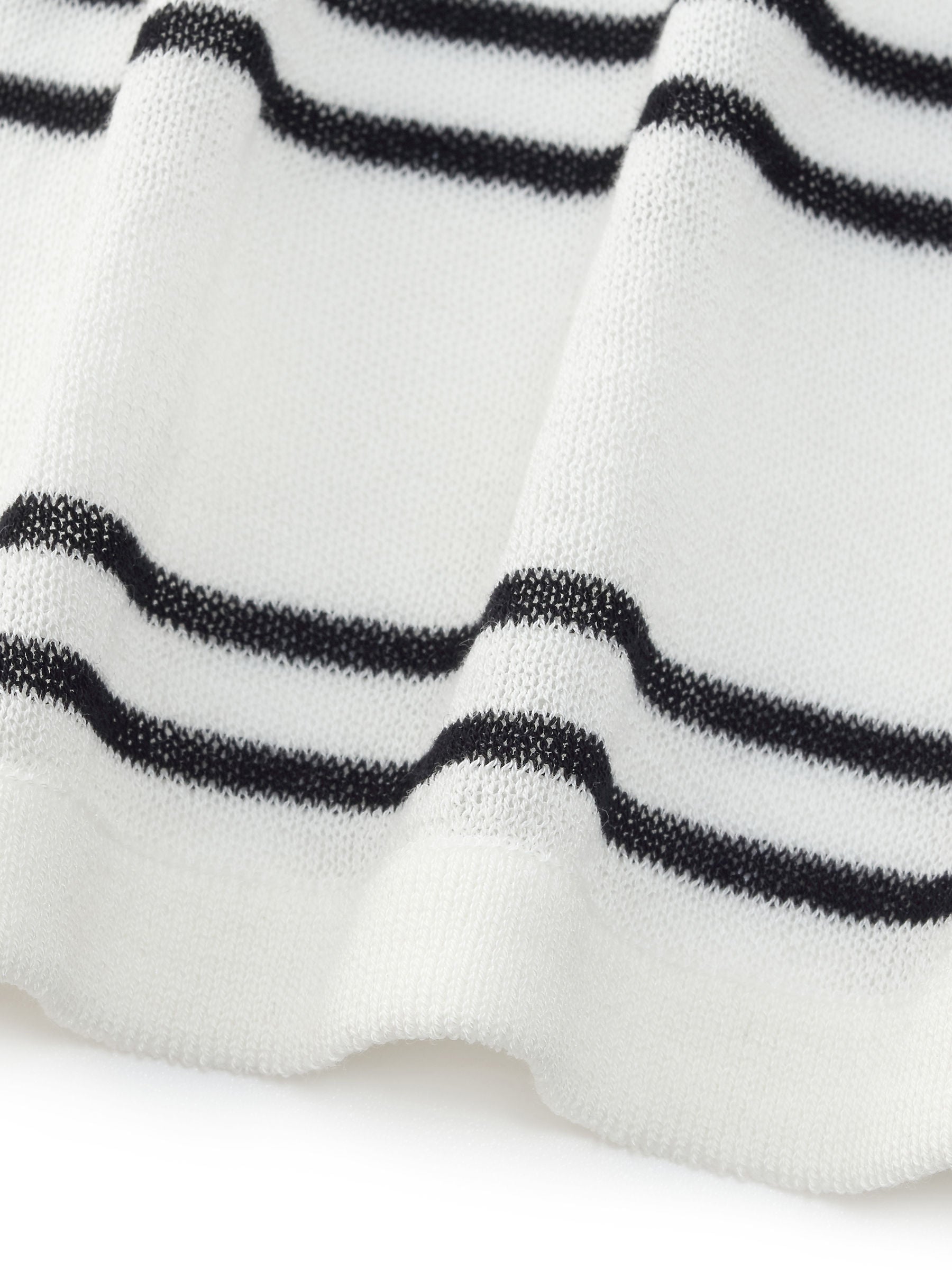 Lyocell-Silk Stripe Knit