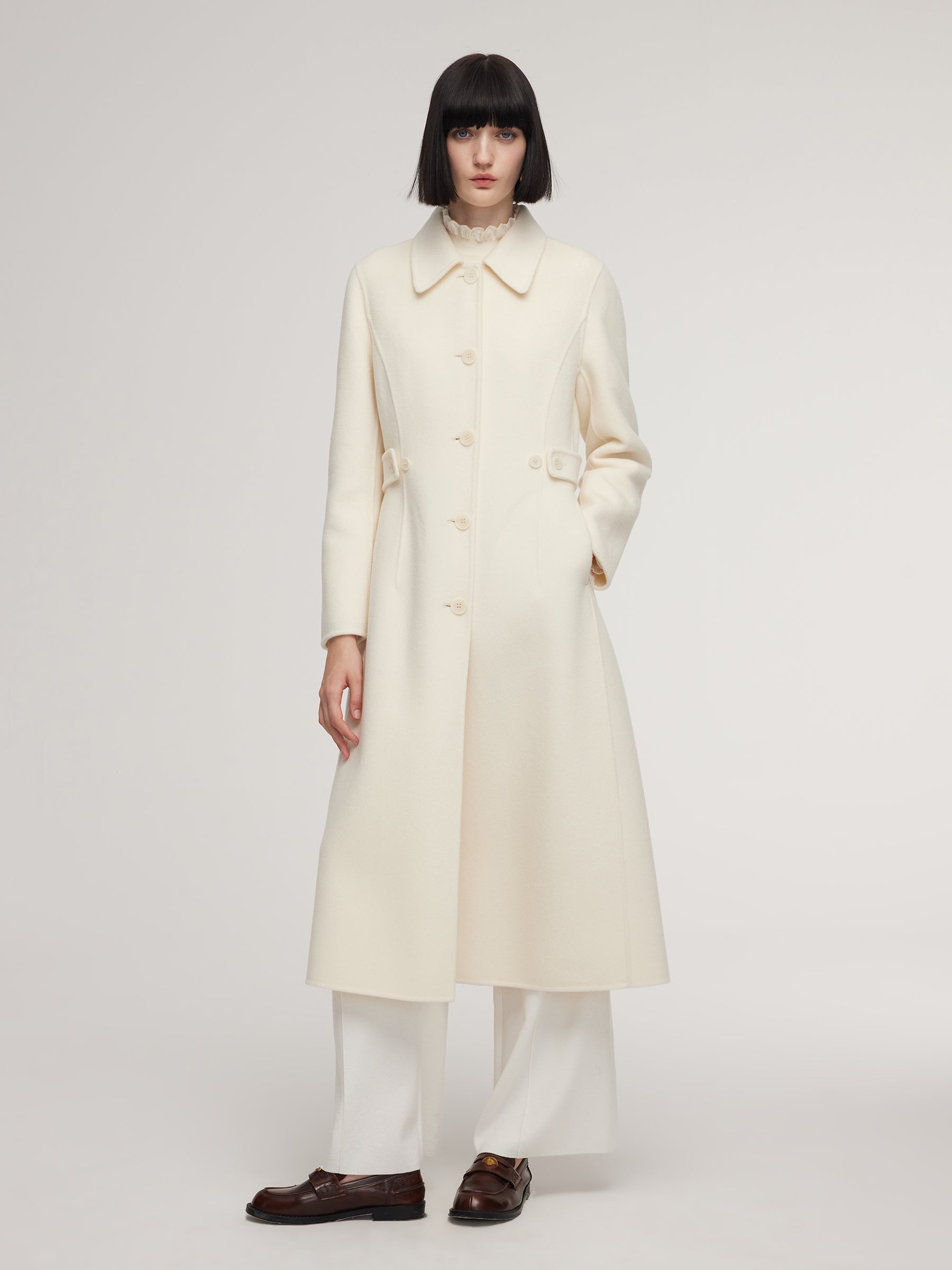 Cashmere Wool Overcoat