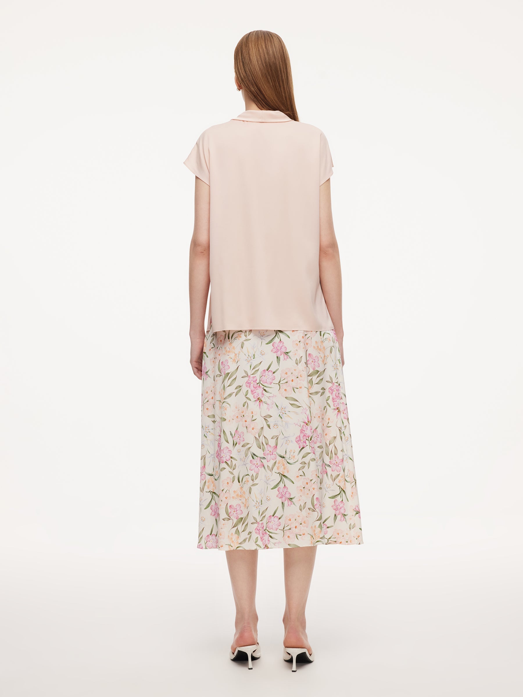 Micro-Elastic A-Line Skirt