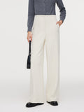 High-Waisted Wide-Knit Pants